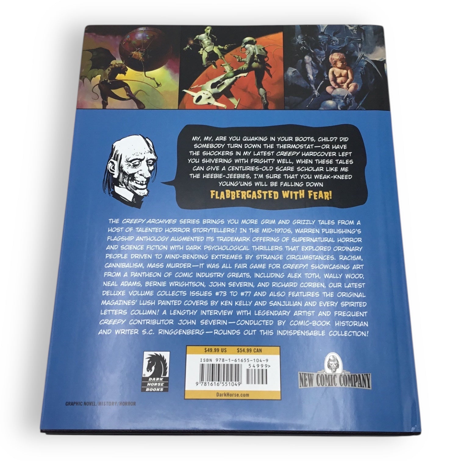 Creepy Archives Volume 16 Hardcover - Collecting Creepy #73-#77