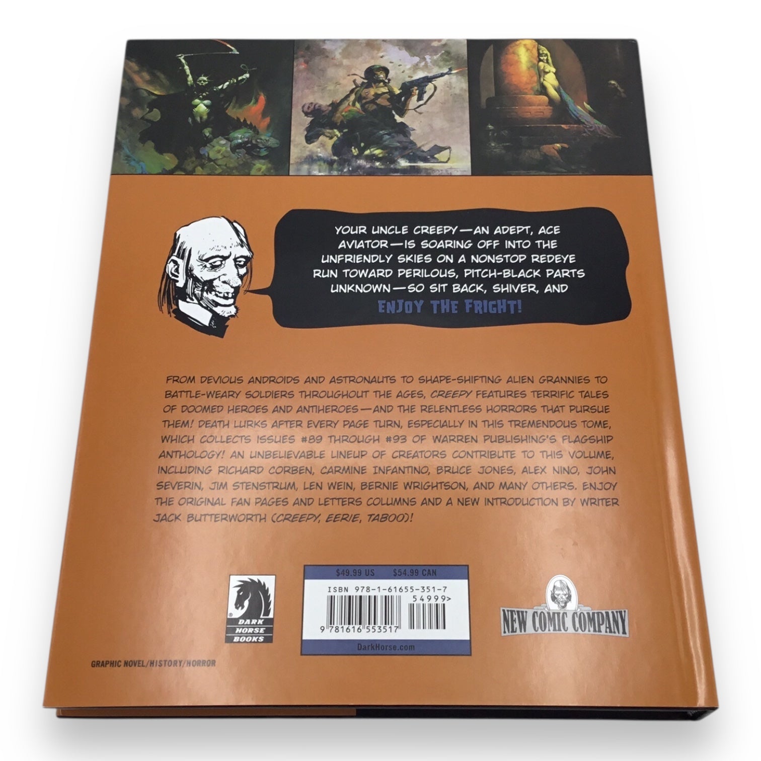 Creepy Archives Volume 19 Hardcover - Collecting Creepy #89-#93