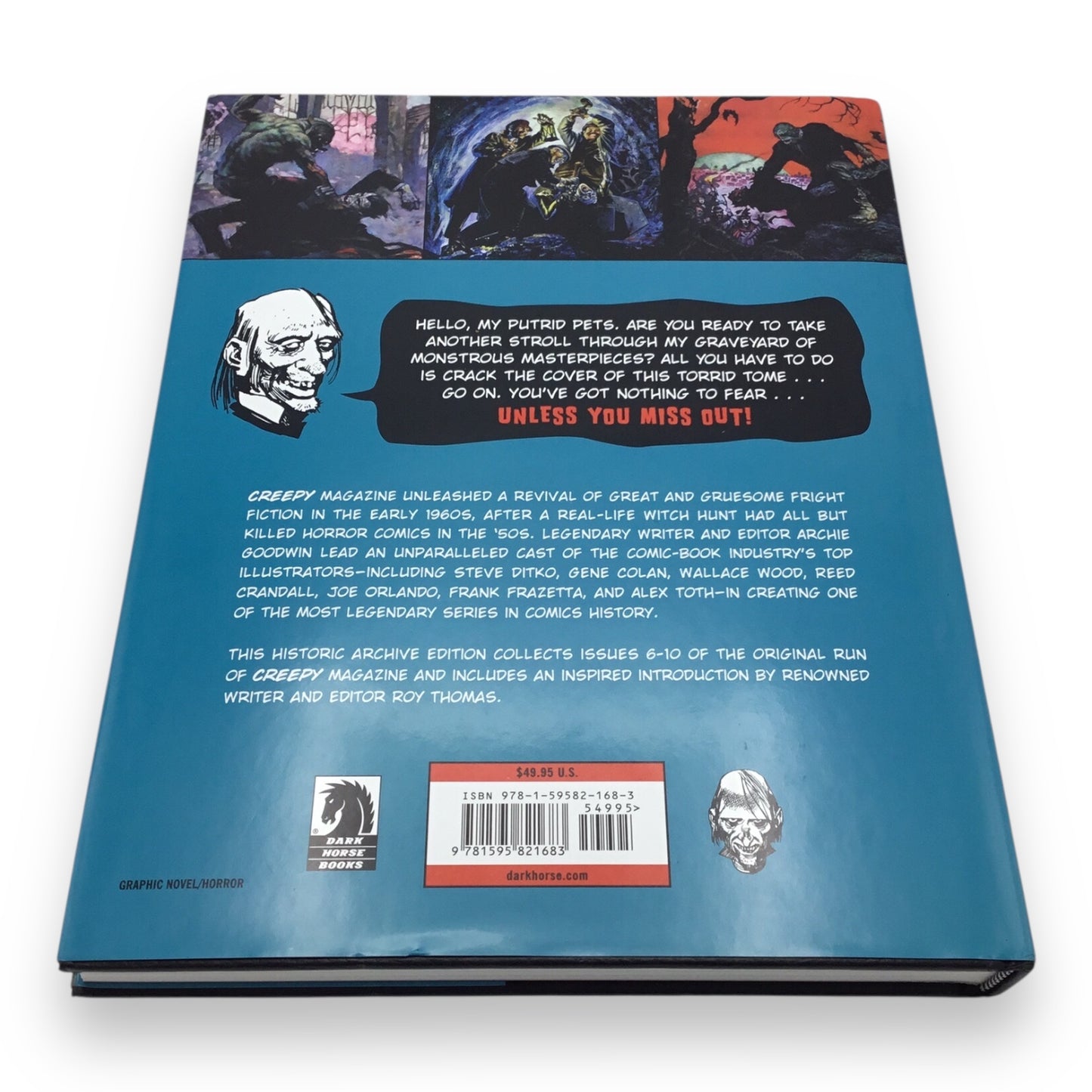 Creepy Archives Volume 2 Hardcover - Collecting Creepy #6-#10