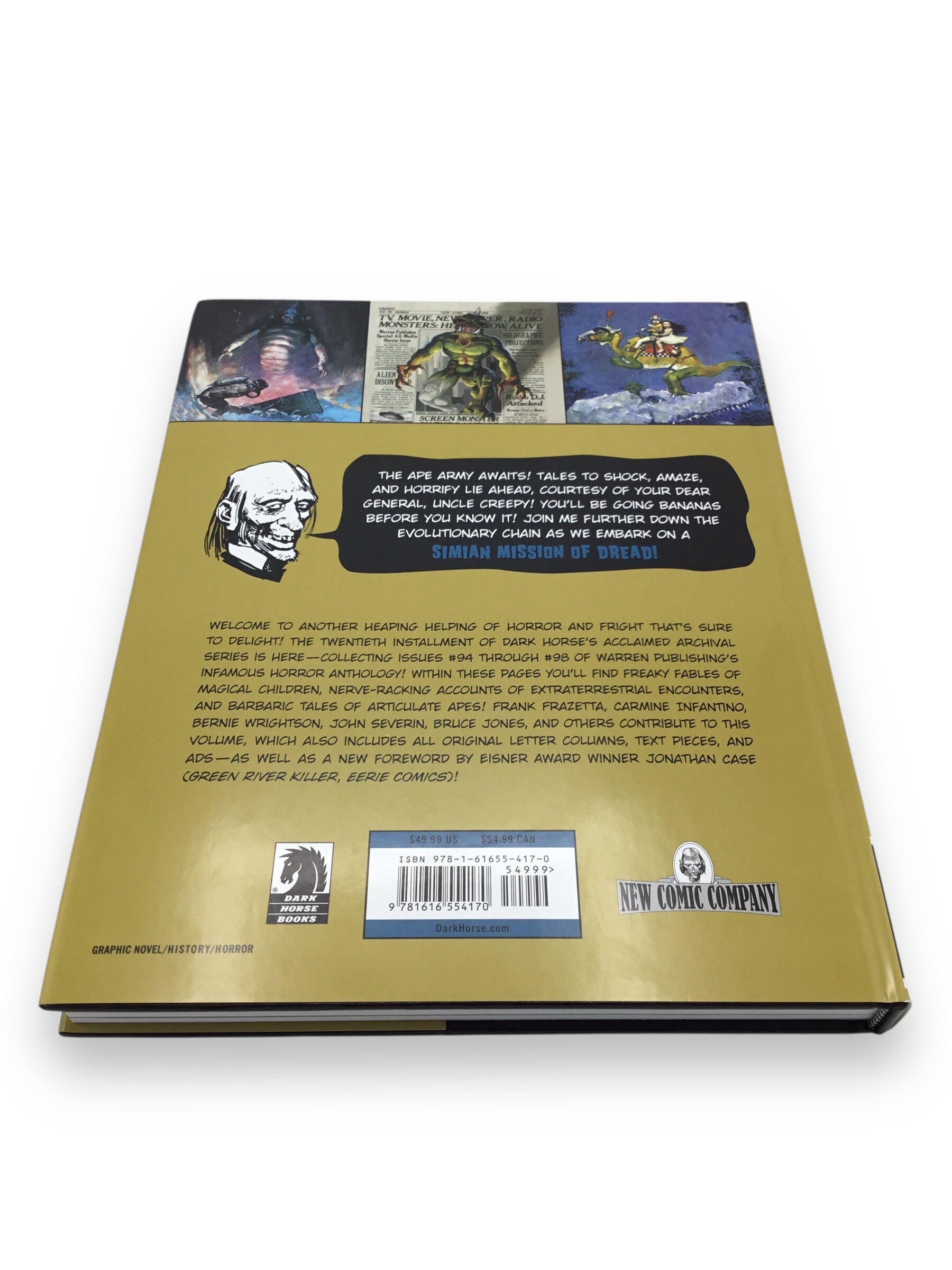 Creepy Archives Volume 20 Hardcover - Collecting Creepy #94-#98