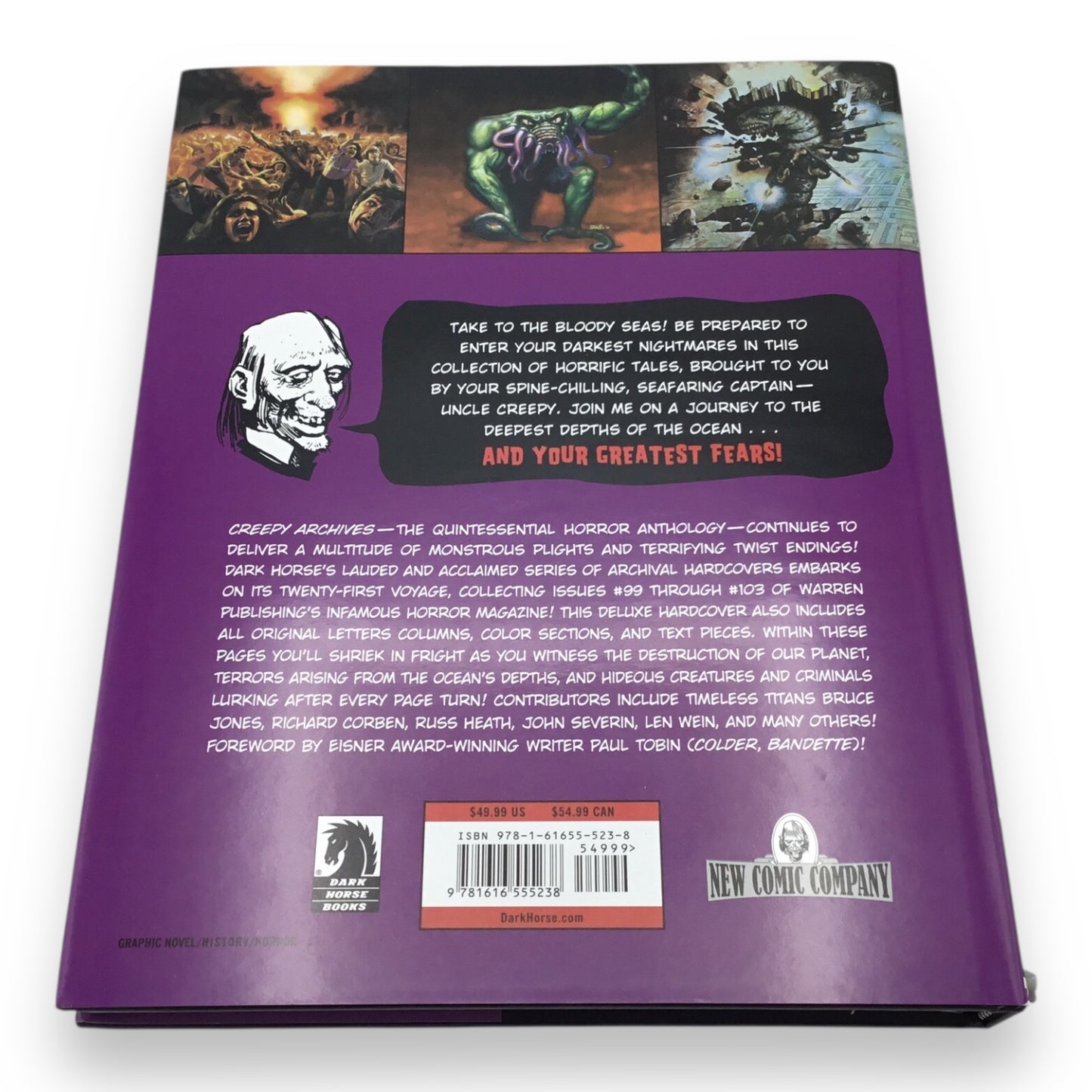 Creepy Archives Volume 21 Hardcover - Collecting Creepy #99-#103