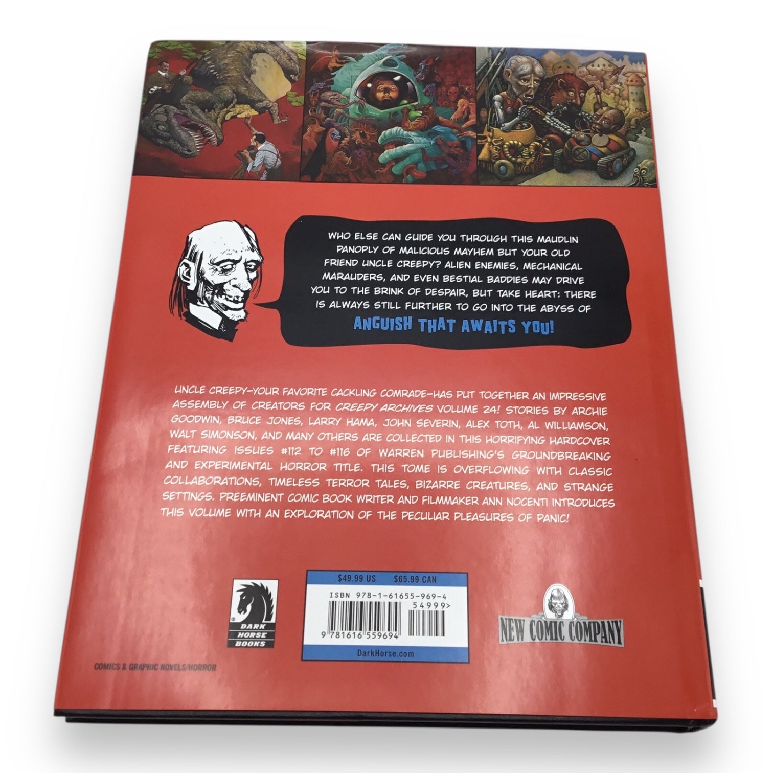 Creepy Archives Volume 24 Hardcover - Collecting Creepy #112-#116