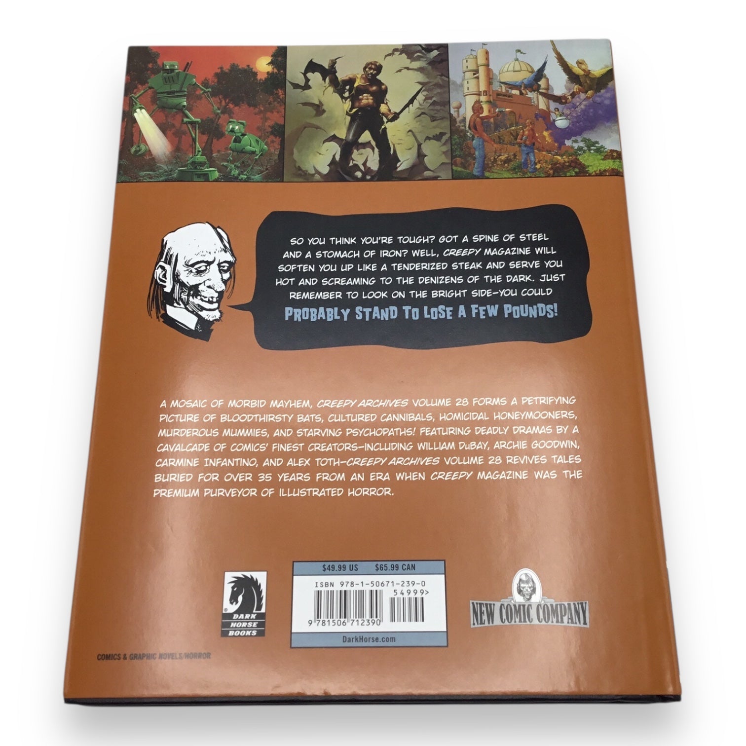 Creepy Archives Volume 28 Hardcover - Collecting Creepy #134-#139