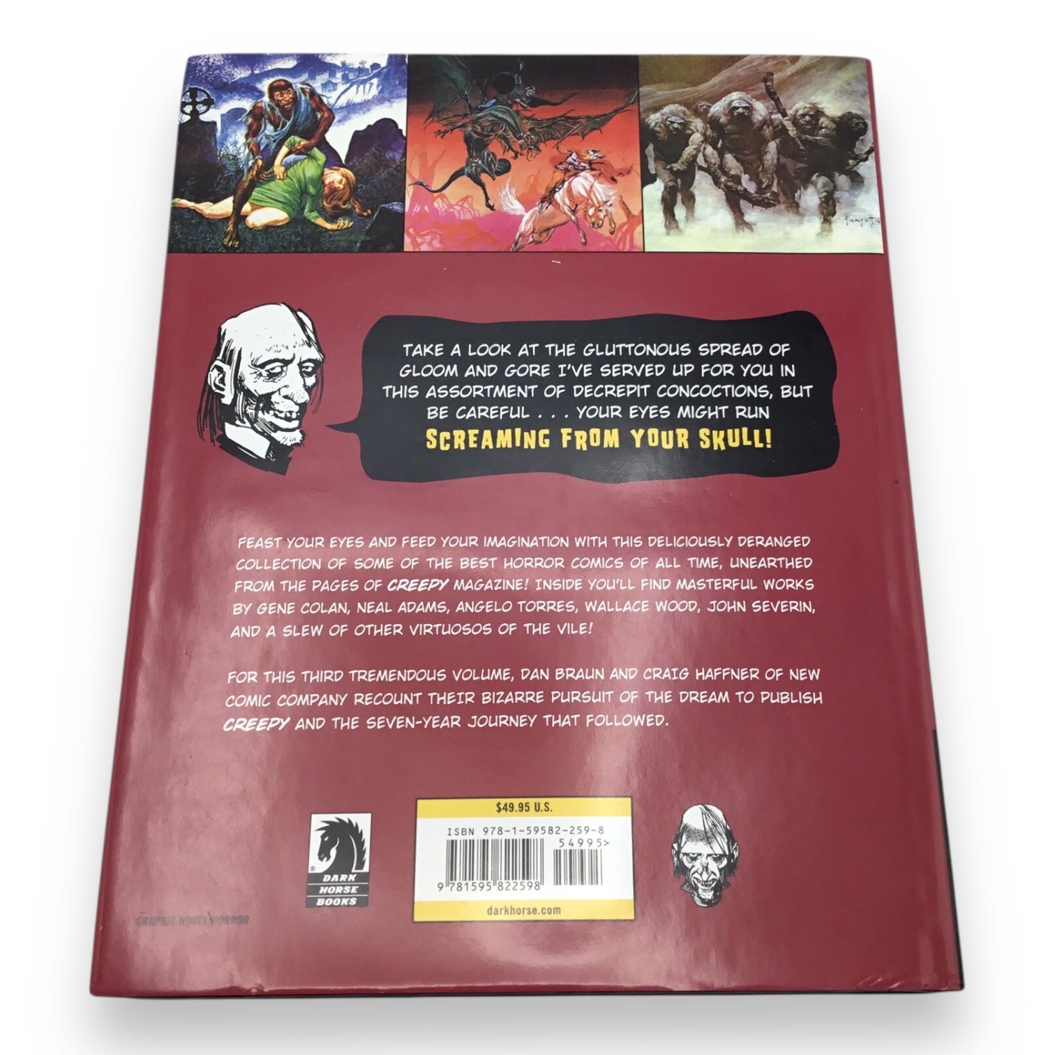 Creepy Archives Volume 3 Hardcover - Collecting Creepy #11-#15