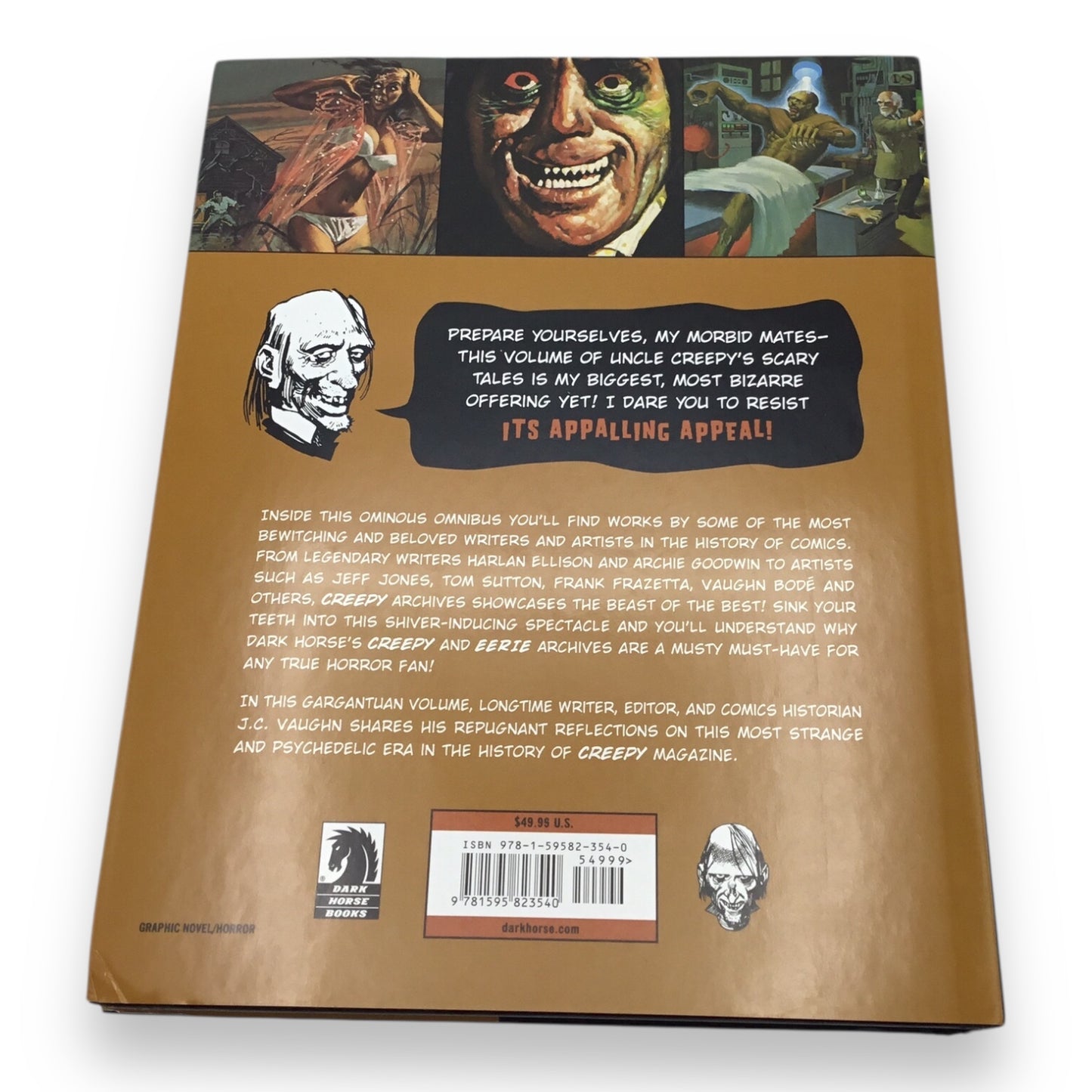 Creepy Archives Volume 6 Hardcover - Collecting Creepy #26-#32