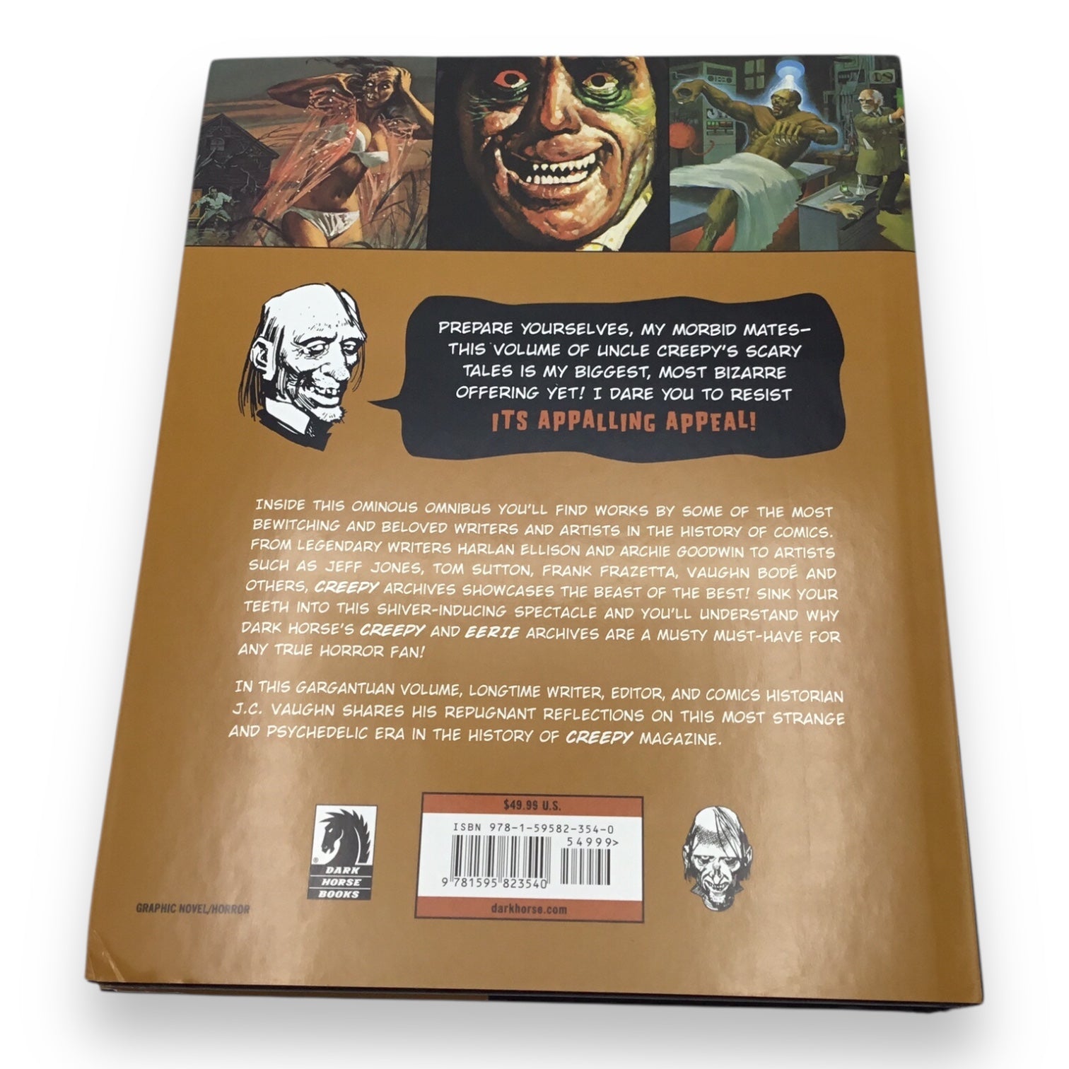 Creepy Archives Volume 6 Hardcover - Collecting Creepy #26-#32