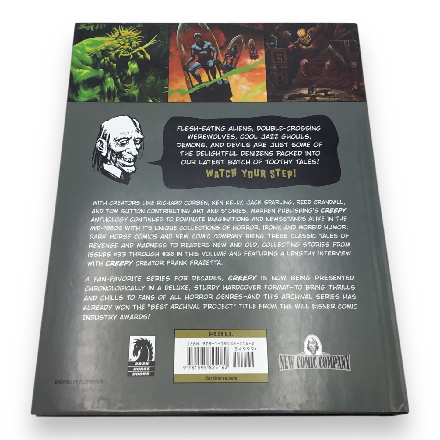 Creepy Archives Volume 7 Hardcover - Collecting Creepy #33-#36