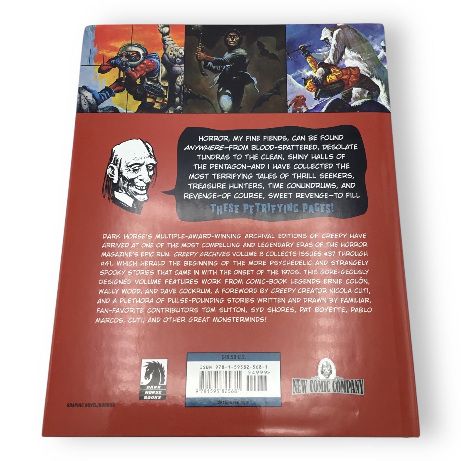 Creepy Archives Volume 8 Hardcover - Collecting Creepy #37-#41