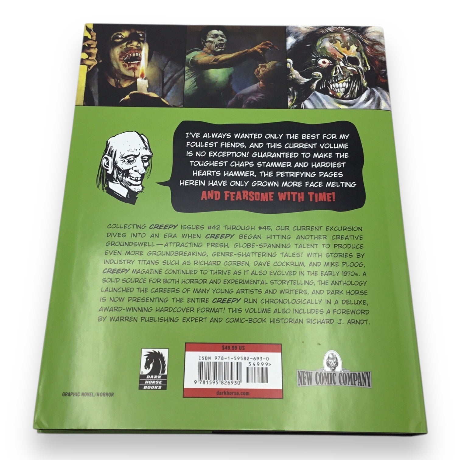 Creepy Archives Volume 9 Hardcover - Collecting Creepy #42-#45