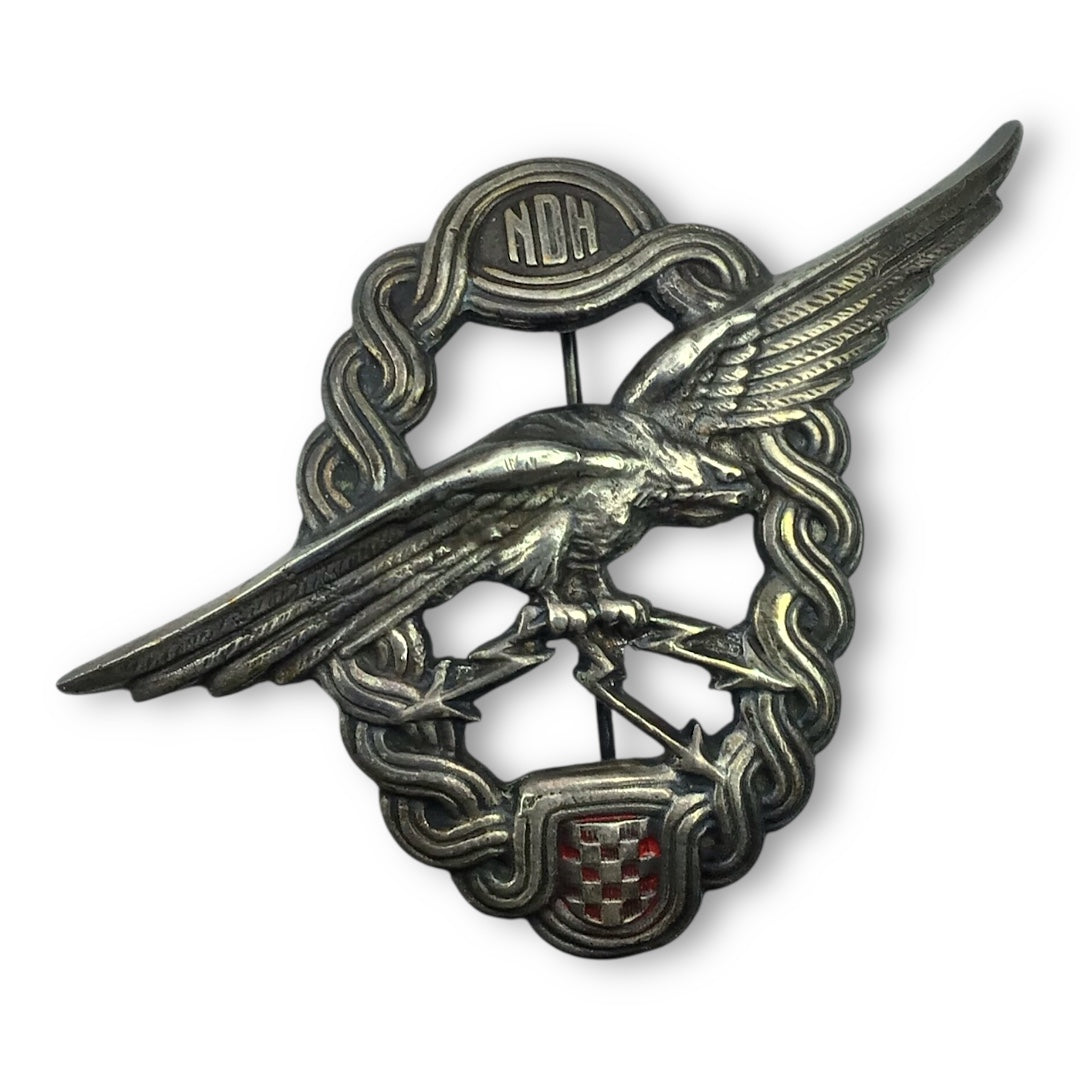 Croatian WW2 Independent Air Force Badge Observer & Navigator Qual.