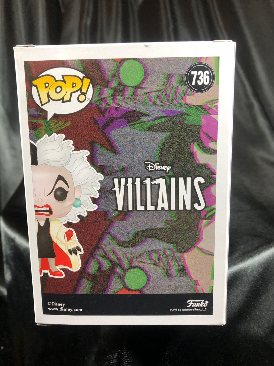 Cruella de Vil Disney Villains Diamond Exclusive #736 Vinyl Pop