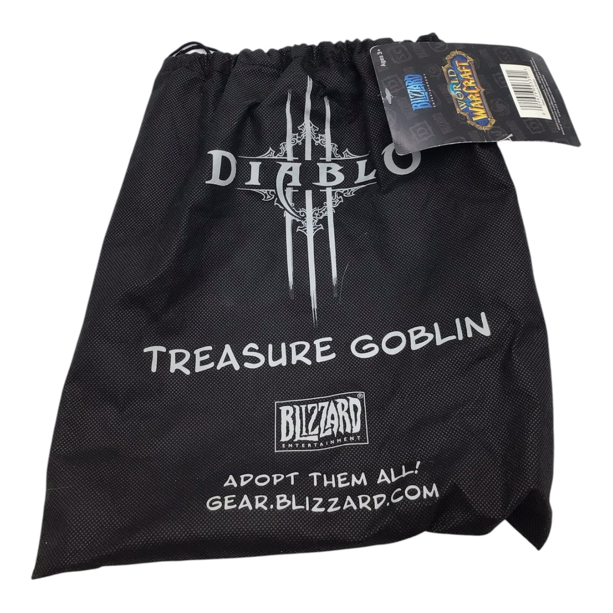 Diablo 3 Dead Treasure Goblin Plush w/ Bag - Blizzard Entertainment 2014