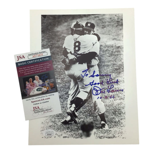 Don Larsen Signed 8x10 Photo - JSA