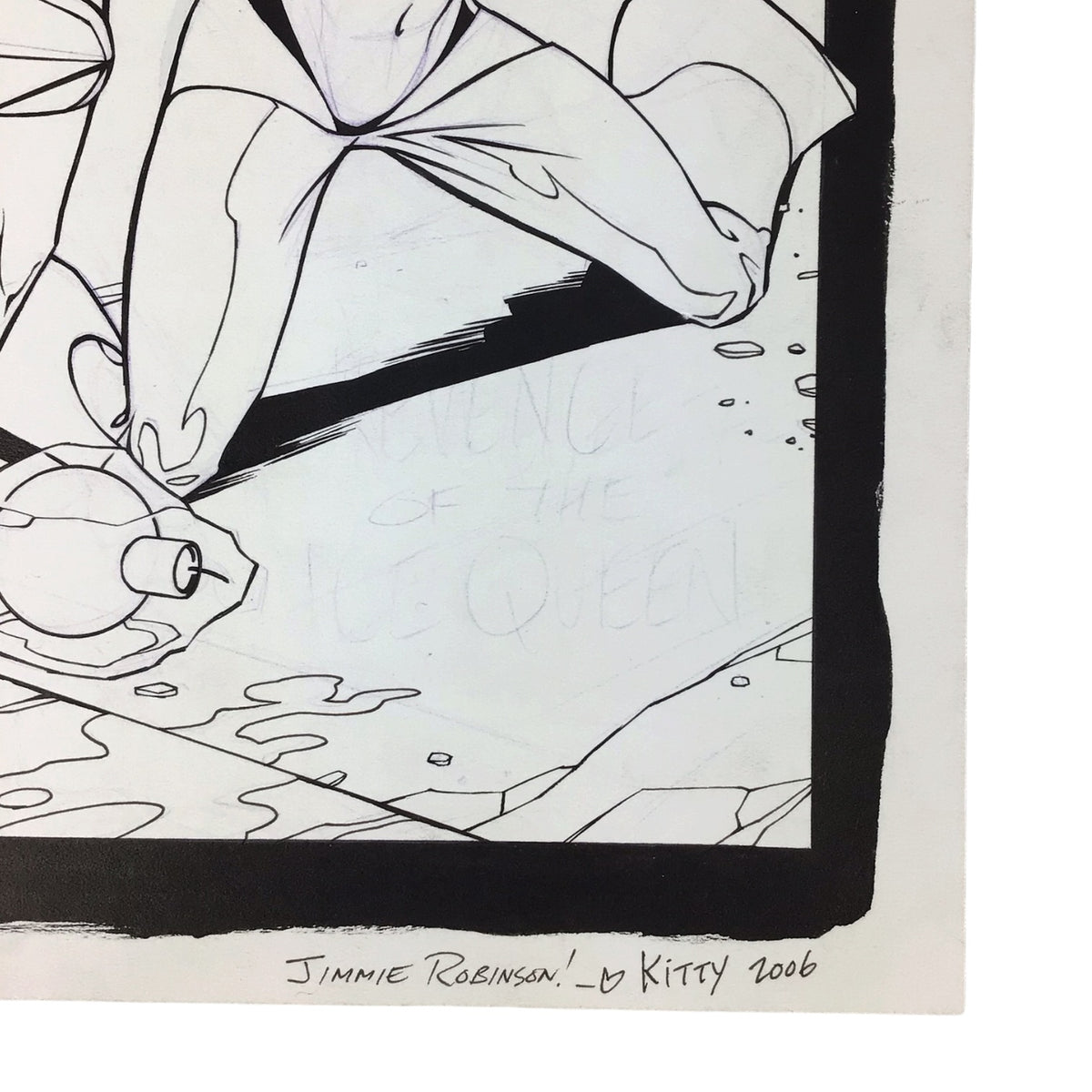 Original Art Comic Cover Bomb Queen II #2 by Jimmie Robinson