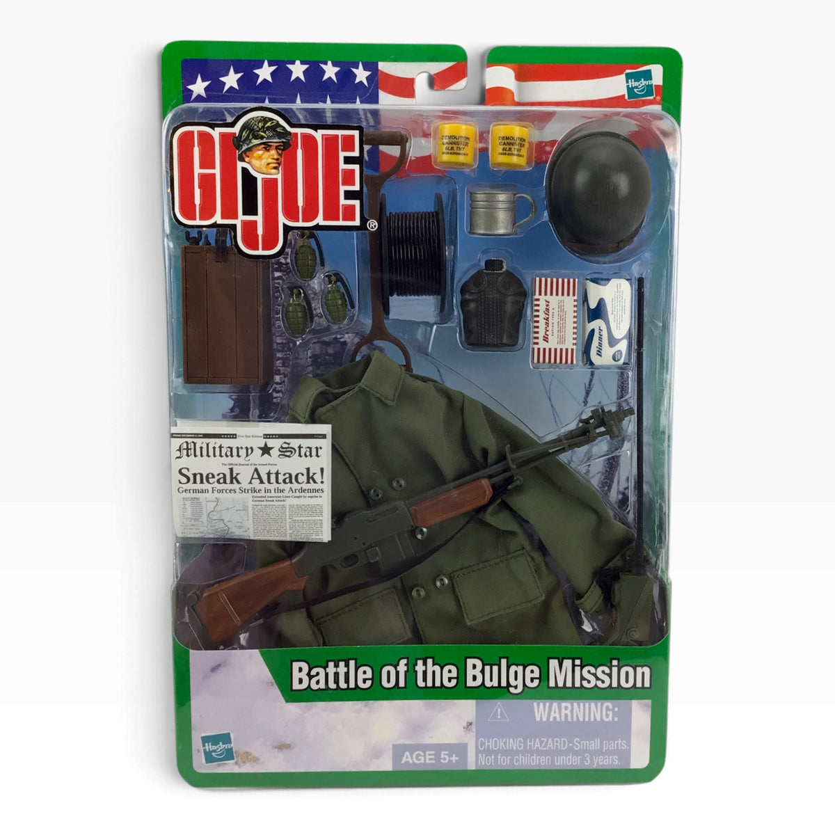 G.I. Joe Battle of the Bulge Mission Accessories set Hasbro 2002