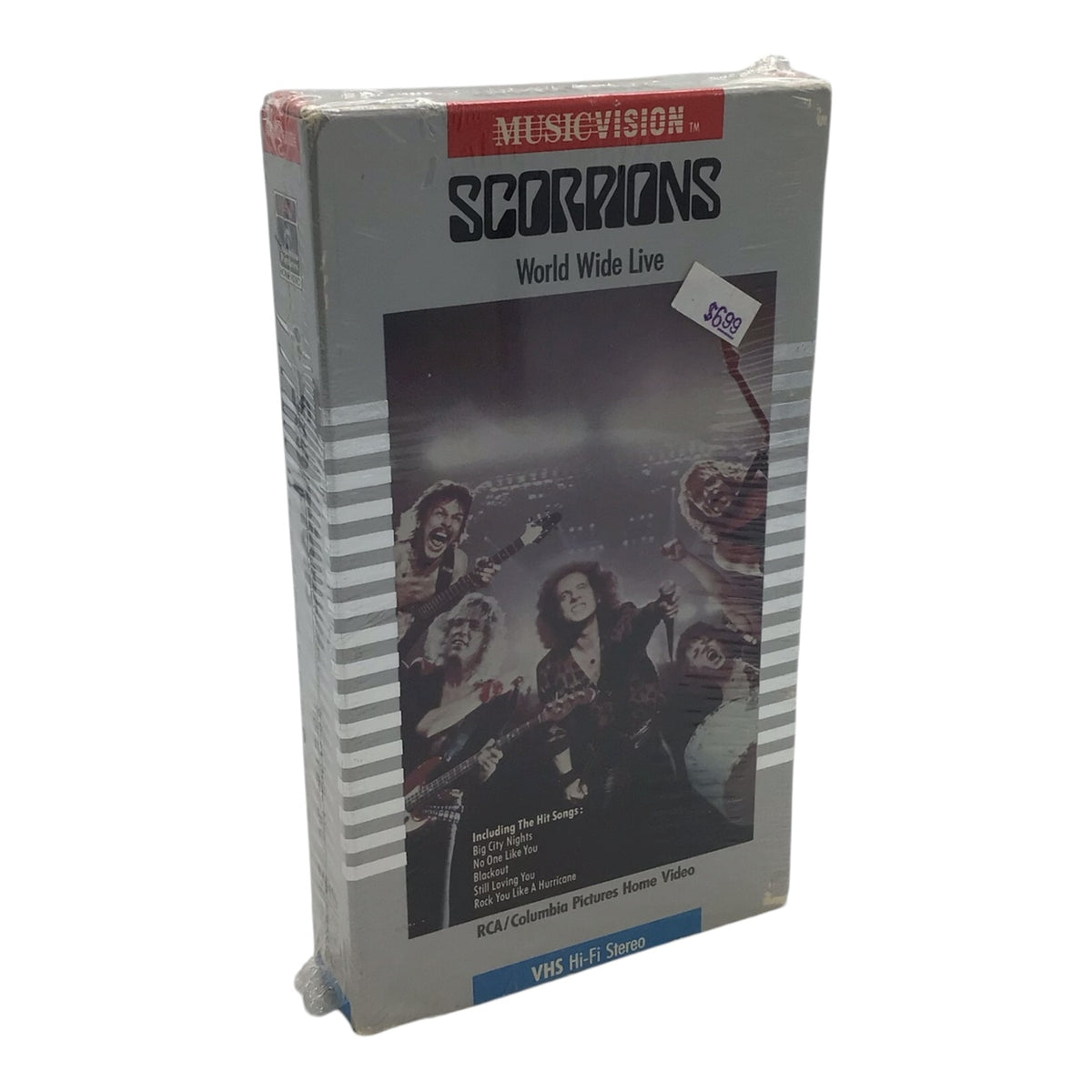 Scorpions World Wide Live VHS Tape