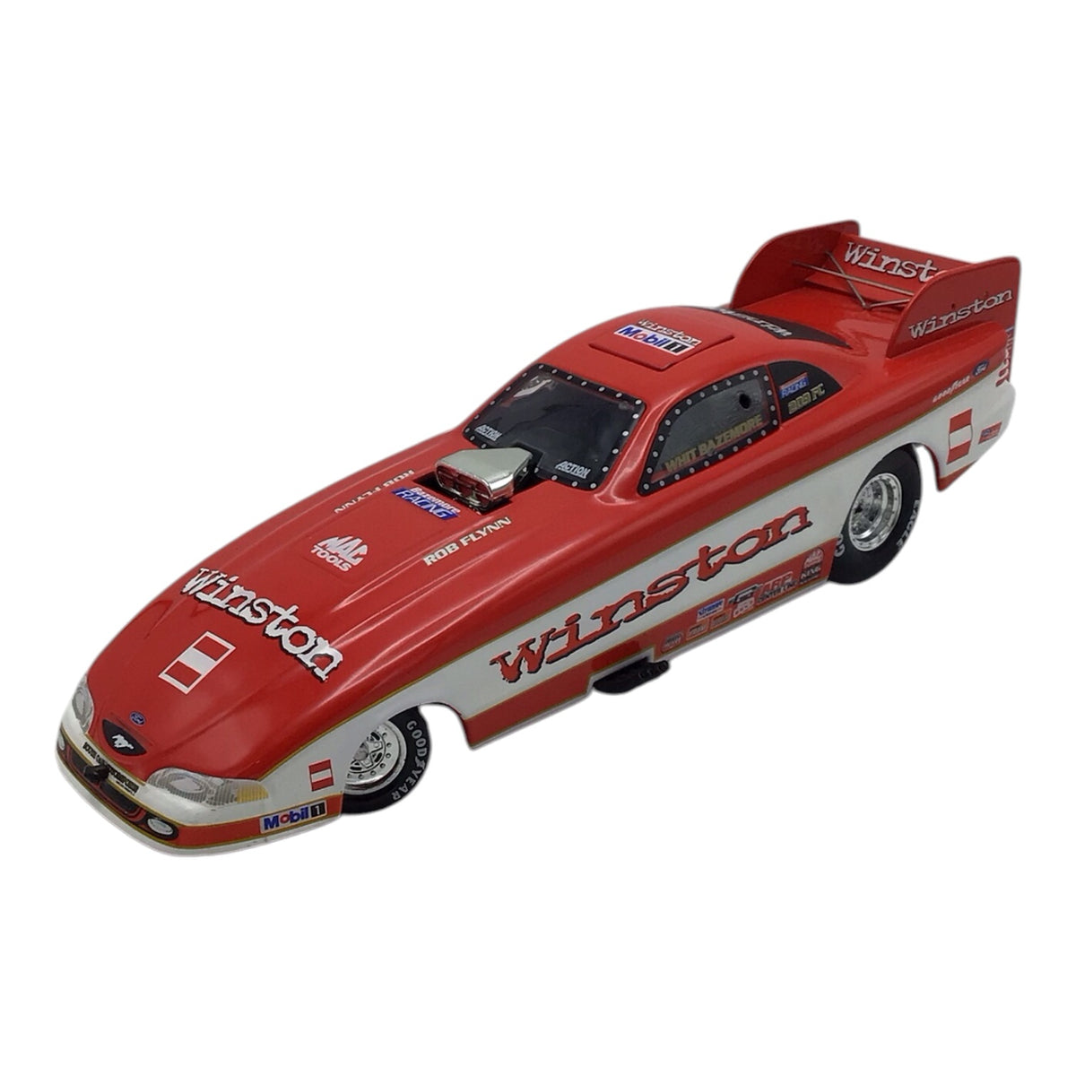 1:24 Scale 1997 Ford Mustang NHRA Funny Car Diecast Whit Bazemore