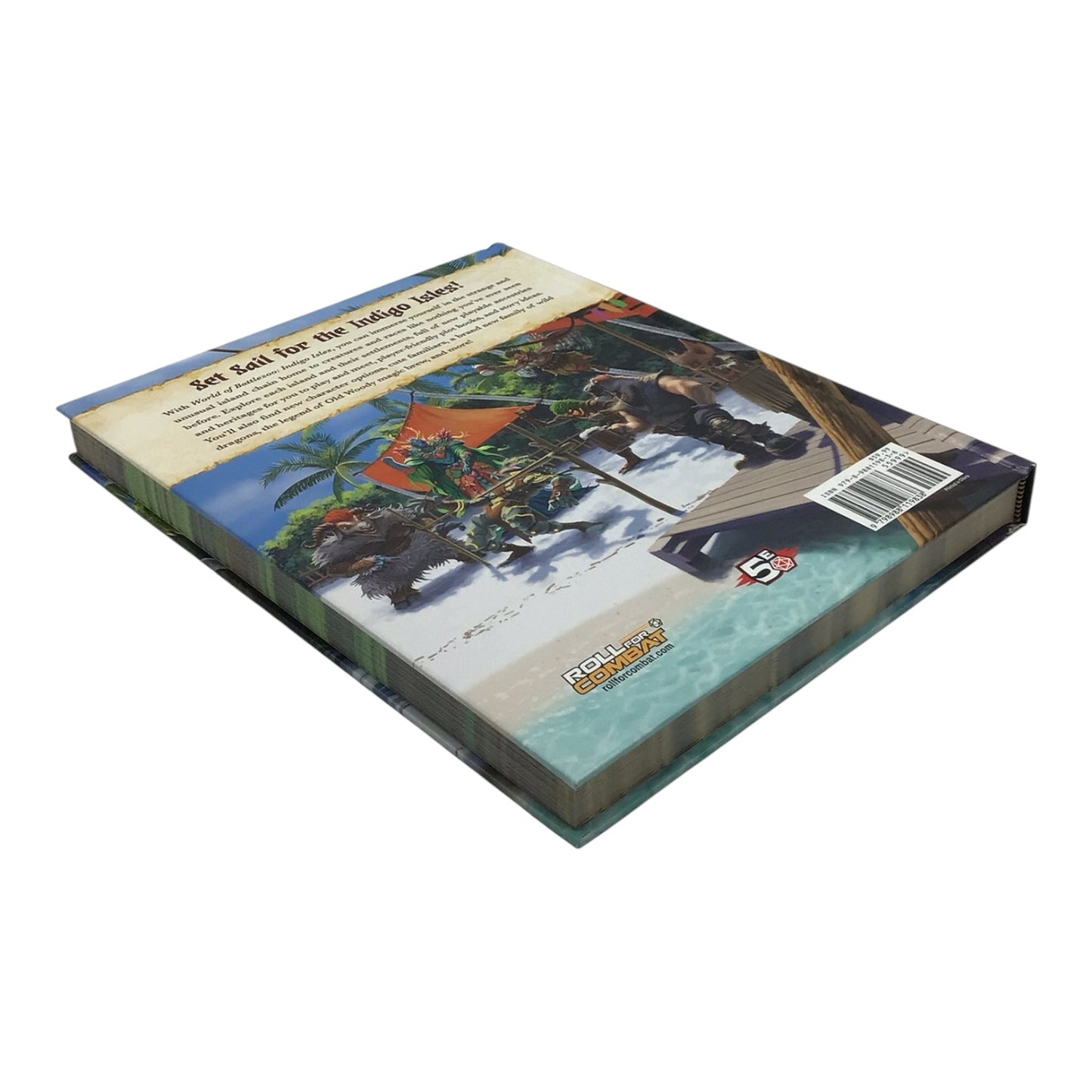 World of Battle Zoo: Indigo Isles RPG Hardcover Book
