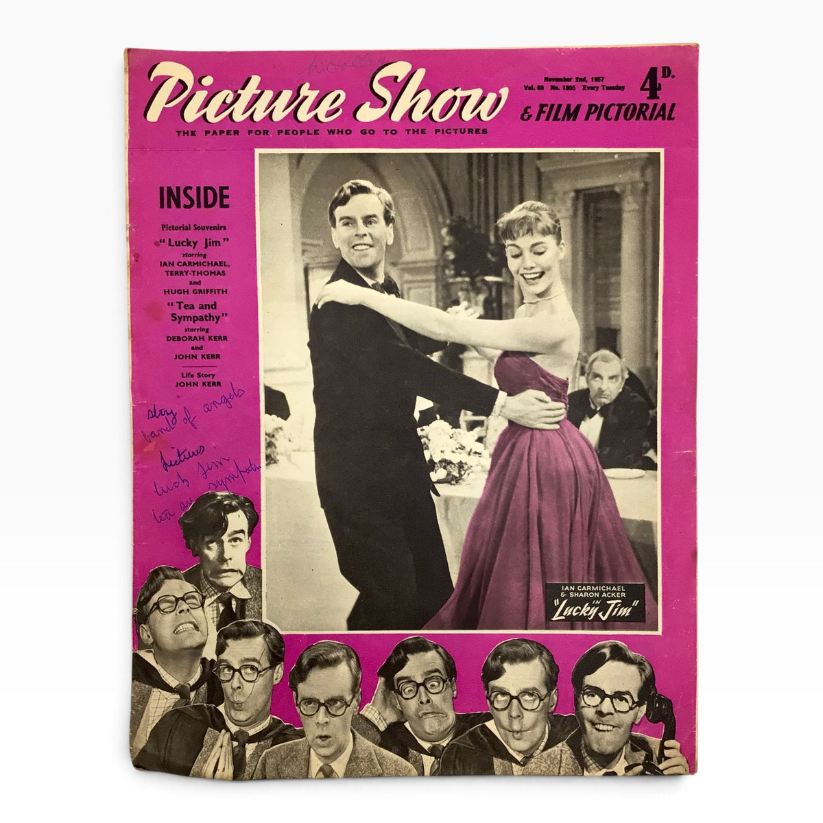 Vintage 1957 Picture Show & Film Pictorial British Film Magazine Set - 31 Issues