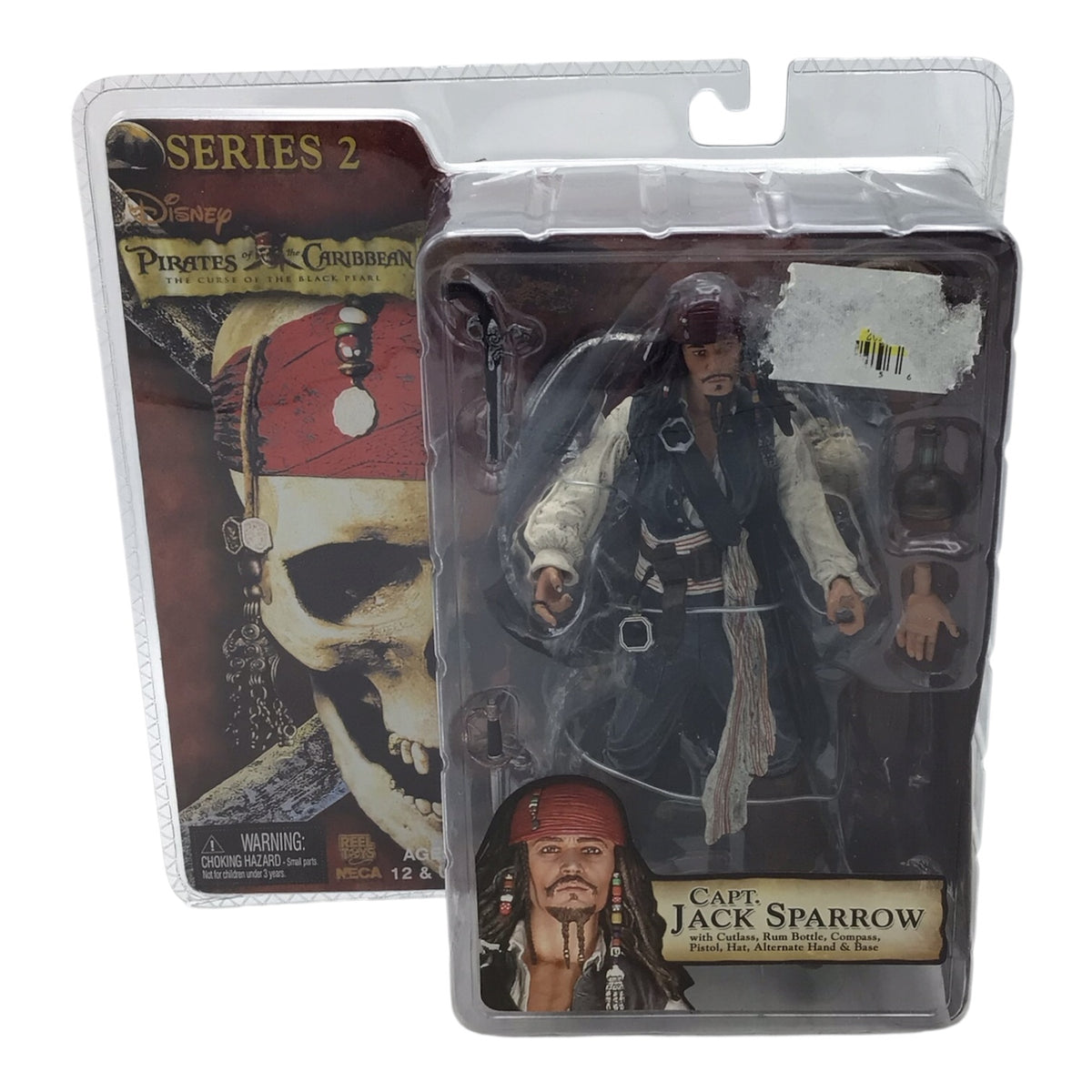 Pirates of the Caribbean Capt. Jack Sparrow Series 2 Action Figure - NECA