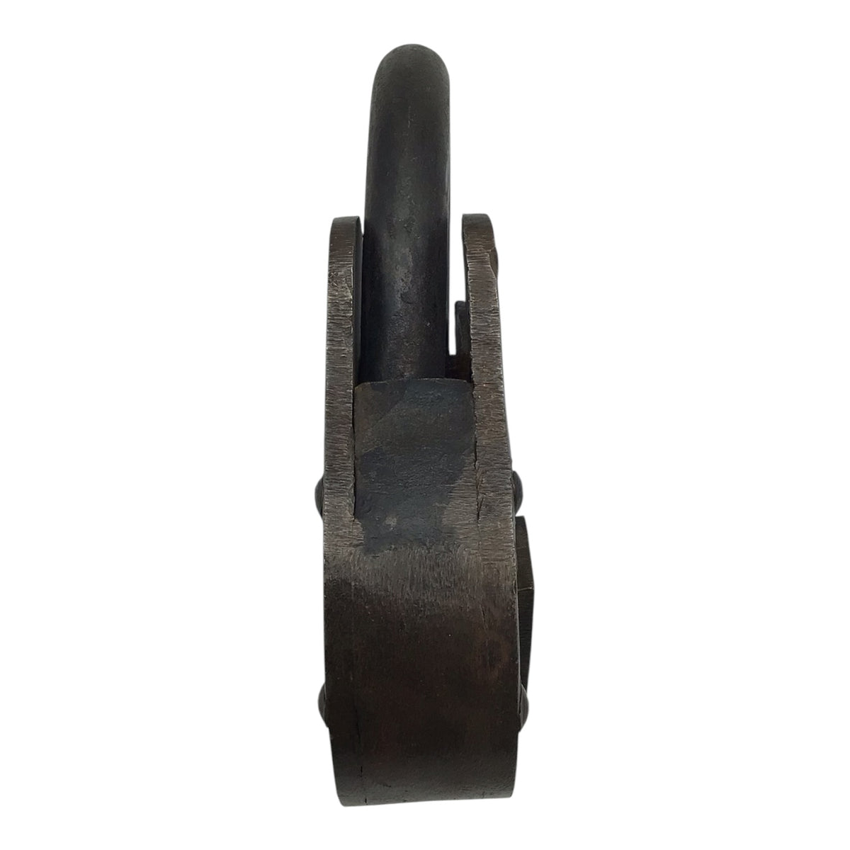 Extra Large Antique Padlock w/ 2 Keys