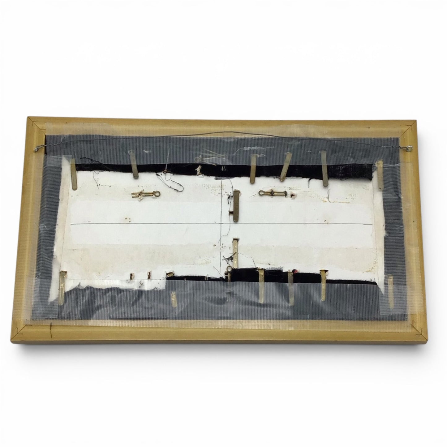 Framed British Regimental Badge Display