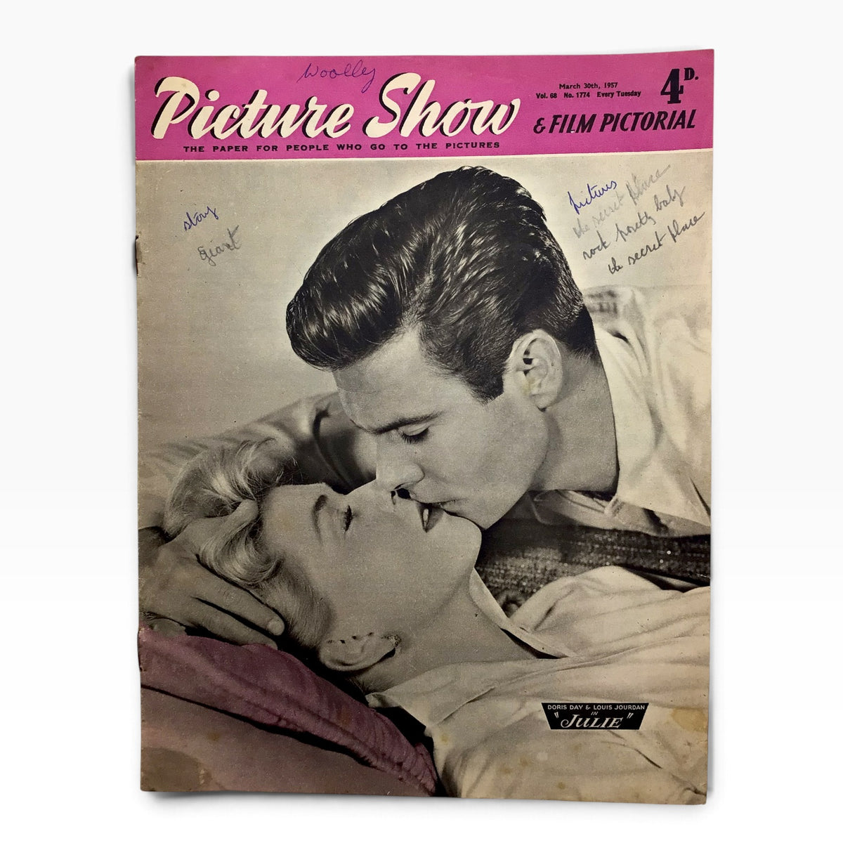 Vintage 1957 Picture Show & Film Pictorial British Film Magazine Set - 31 Issues