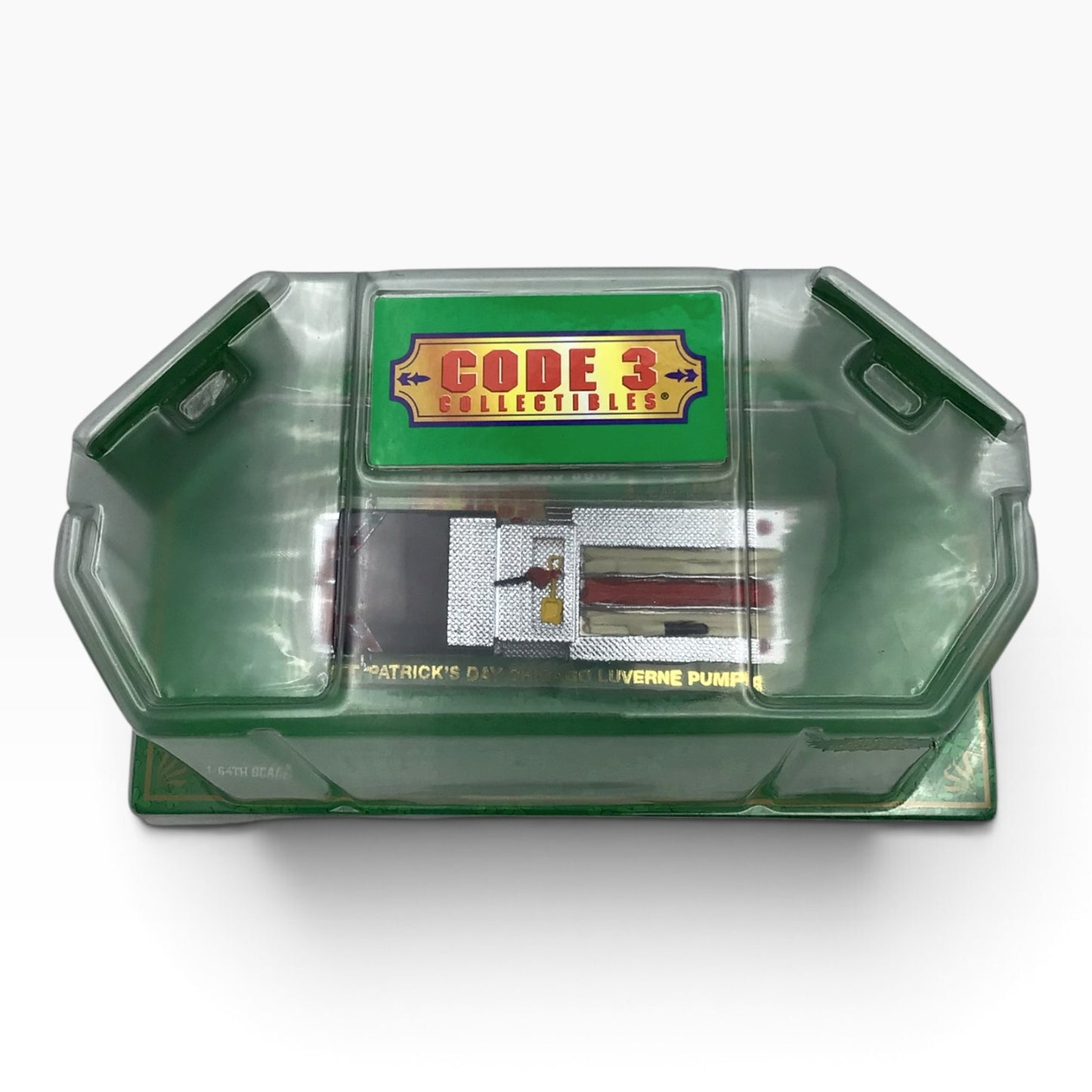 Code 3 Luverne Pumper Fire Engine #12225 1:64 St. Patrick's Day Chicago – Limited Edition