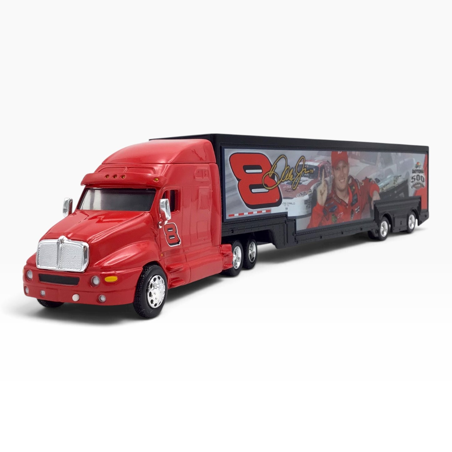 Dale Earnhardt Jr. #8 Budweiser 2004 Daytona 500 Win Hauler – Scale Model Truck & Trailer - Limited Edition