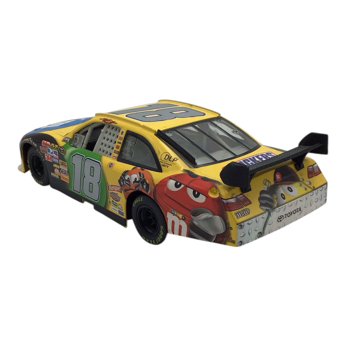 NASCAR Kyle Busch #18 M&M Toyota Camry Diecast Model