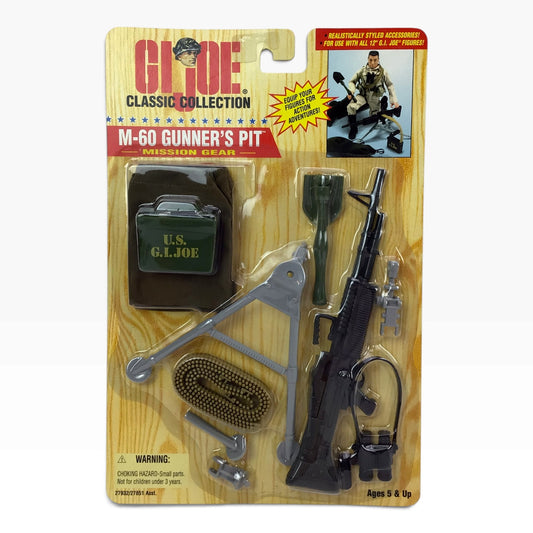GI Joe M-60 Gunner's Pit Mission Gear Set (1997) – Hasbro Classic Collection #27932