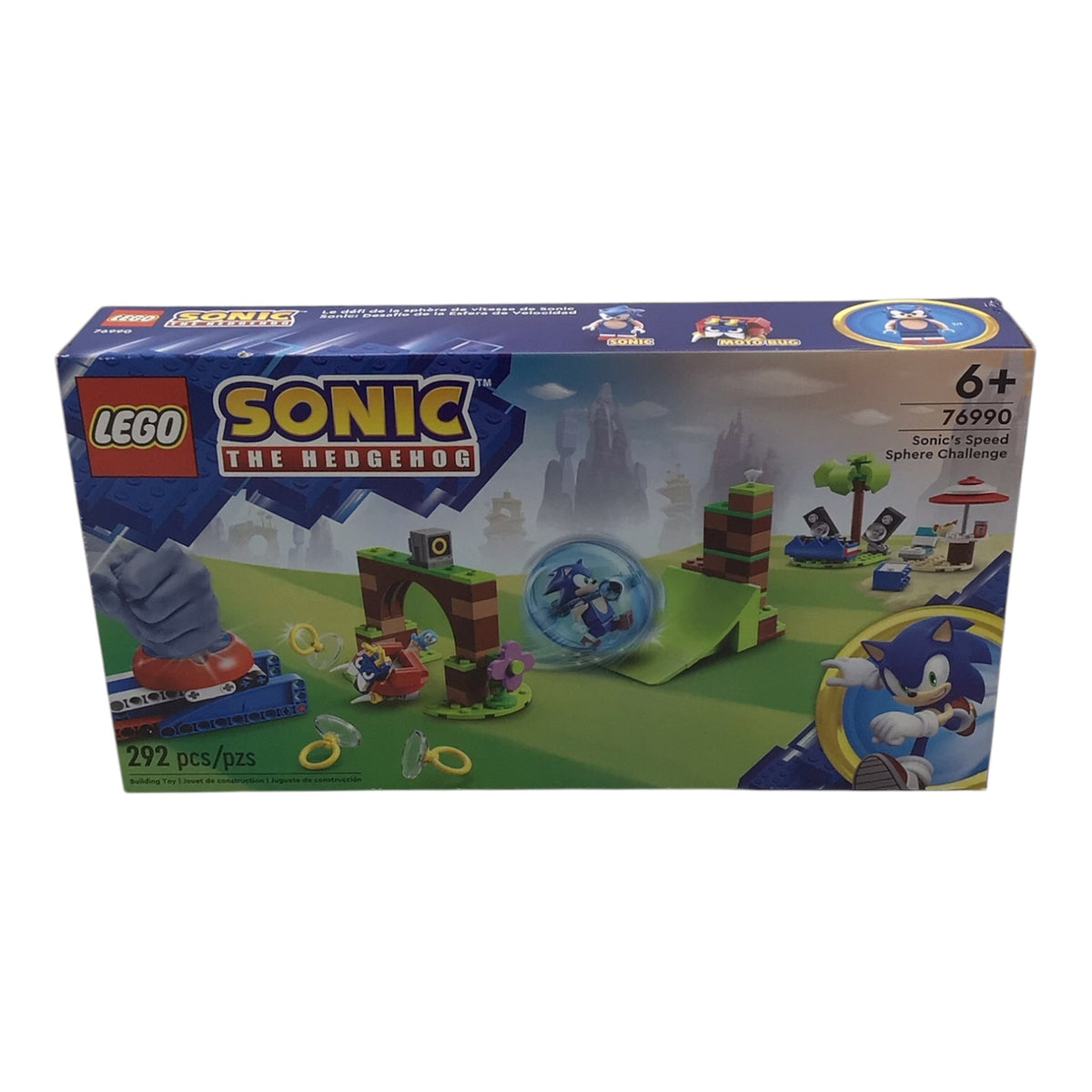 LEGO Sonic the Hedgehog Sonic's Speed Sphere Challenge (7990) 292 Pieces - NIB