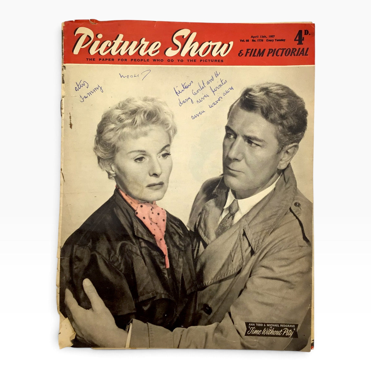 Vintage 1957 Picture Show & Film Pictorial British Film Magazine Set - 31 Issues