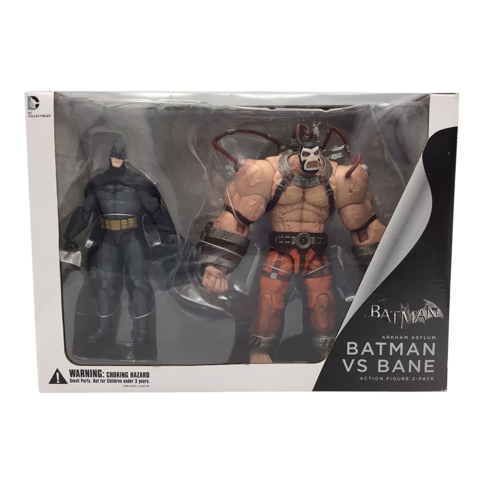 DC Collectibles Batman: Arkham Asylum Batman vs. Bane Action Figure 2-Pack – Sealed