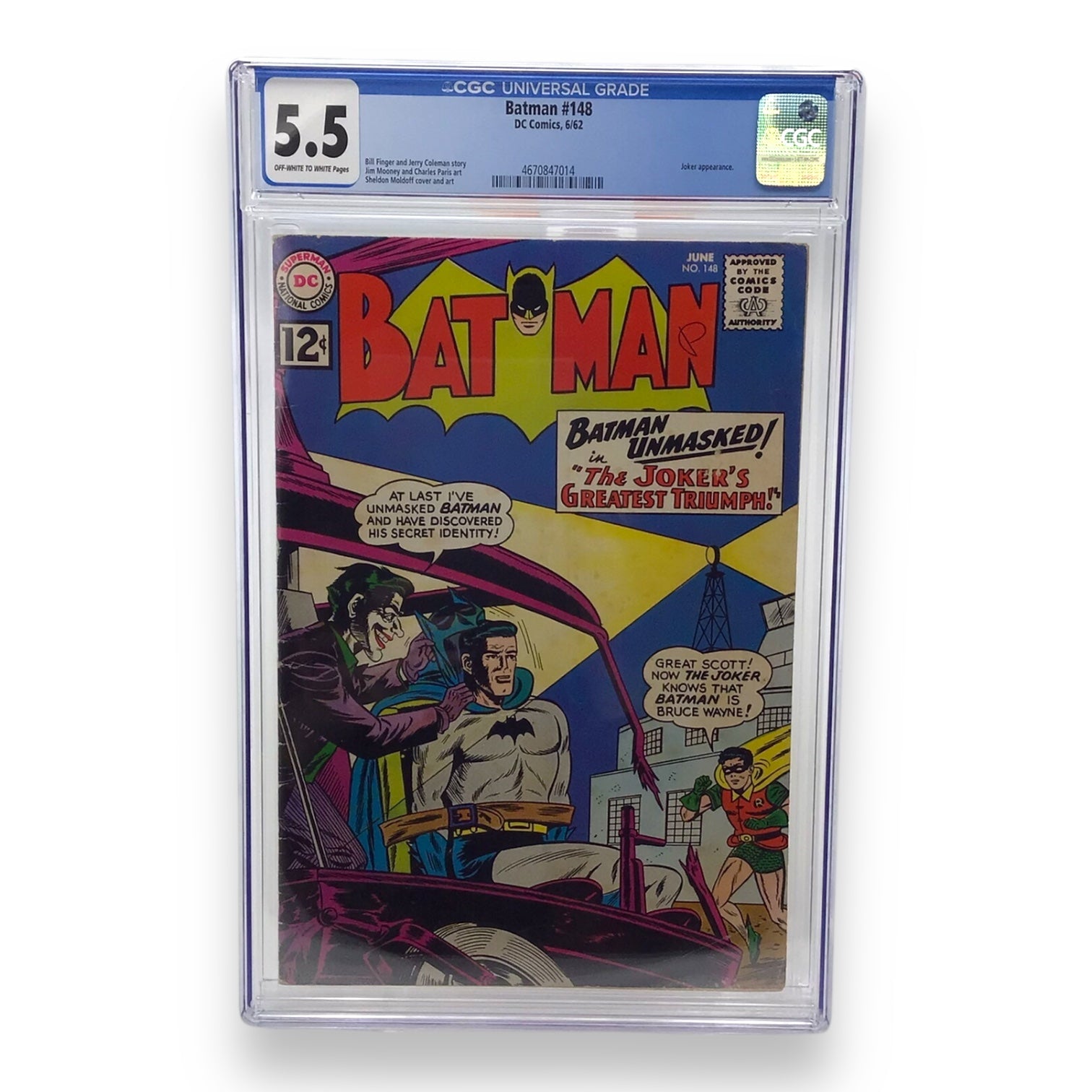 DC Comics Batman #148 - CGC Graded 5.5