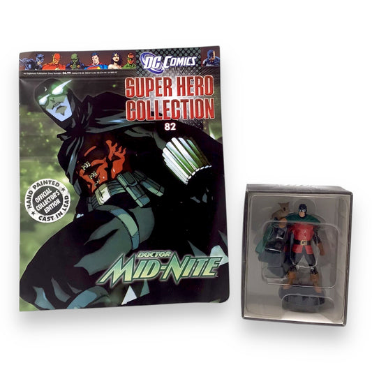 DC Comics Super Hero Collection #82 - Doctor Mid-Nite Figurine & Comic