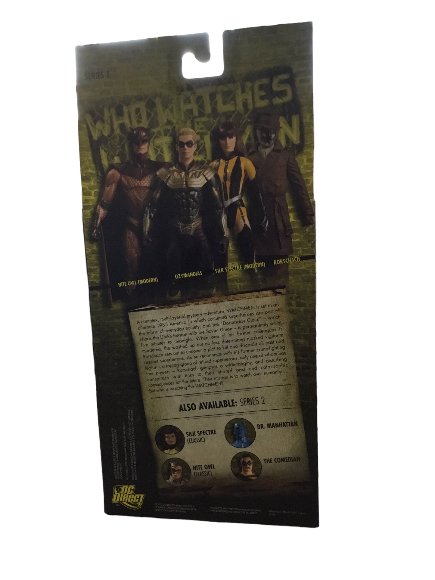 DC Direct Watchmen Silk Spectre Collector Action Figure