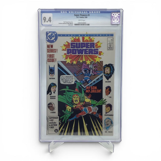 DC Super Powers (1986) #1 - CGC 9.4