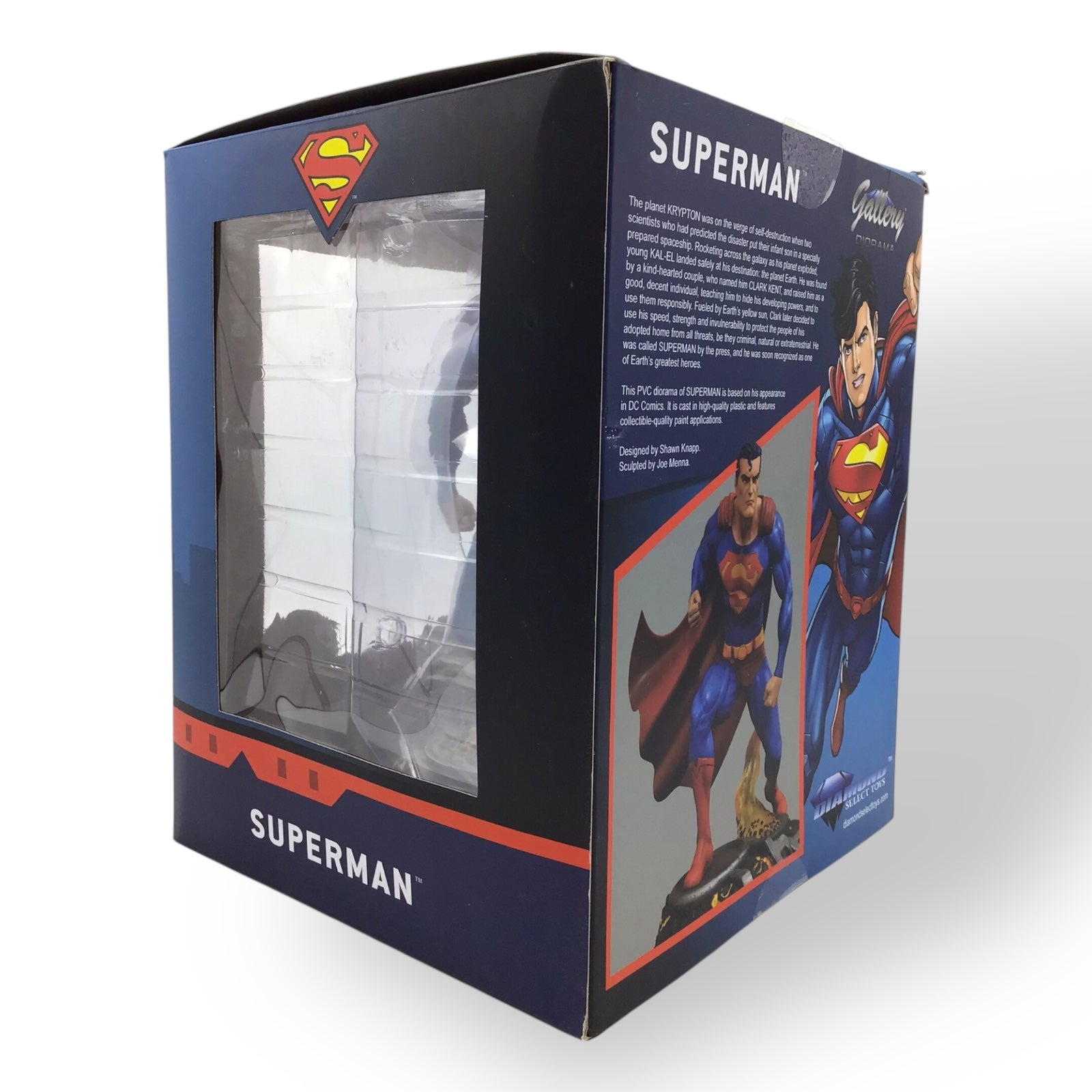 DC Superman 10-Inch Gallery PVC Diorama by Diamond Select Toys