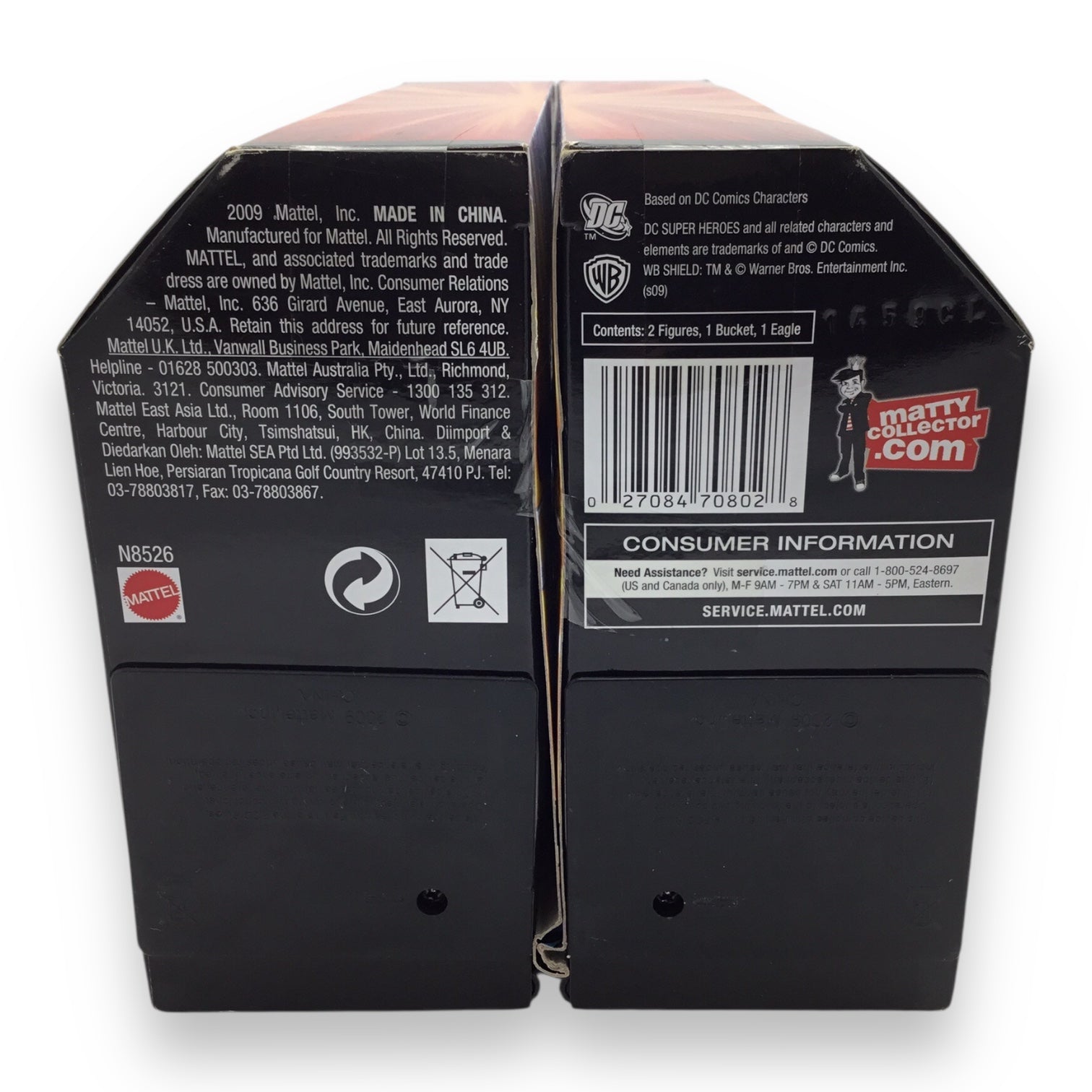 DC Universe Wonder Twins Zan and Jayna Action Figure Set