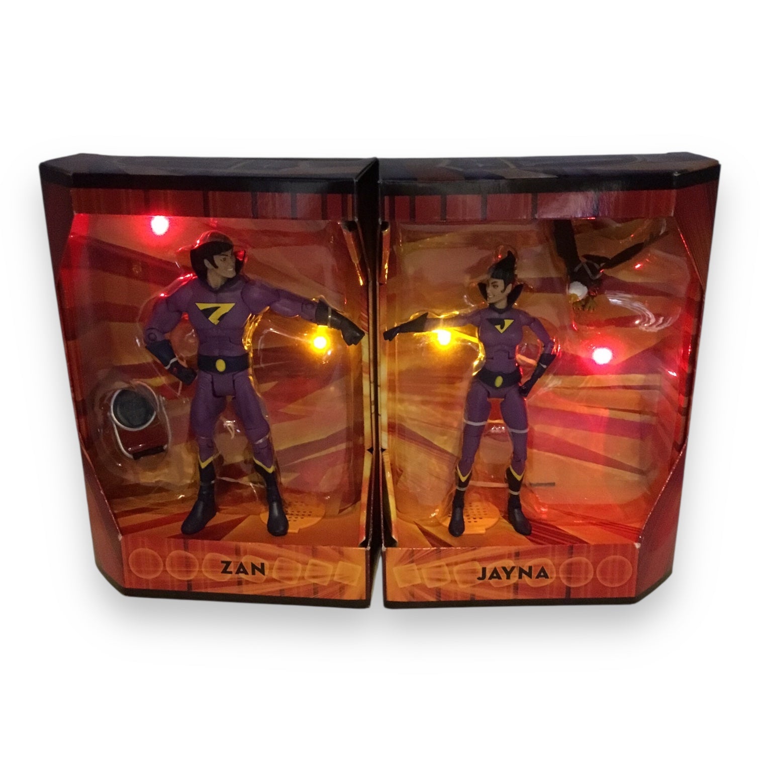 DC Universe Wonder Twins Zan and Jayna Action Figure Set