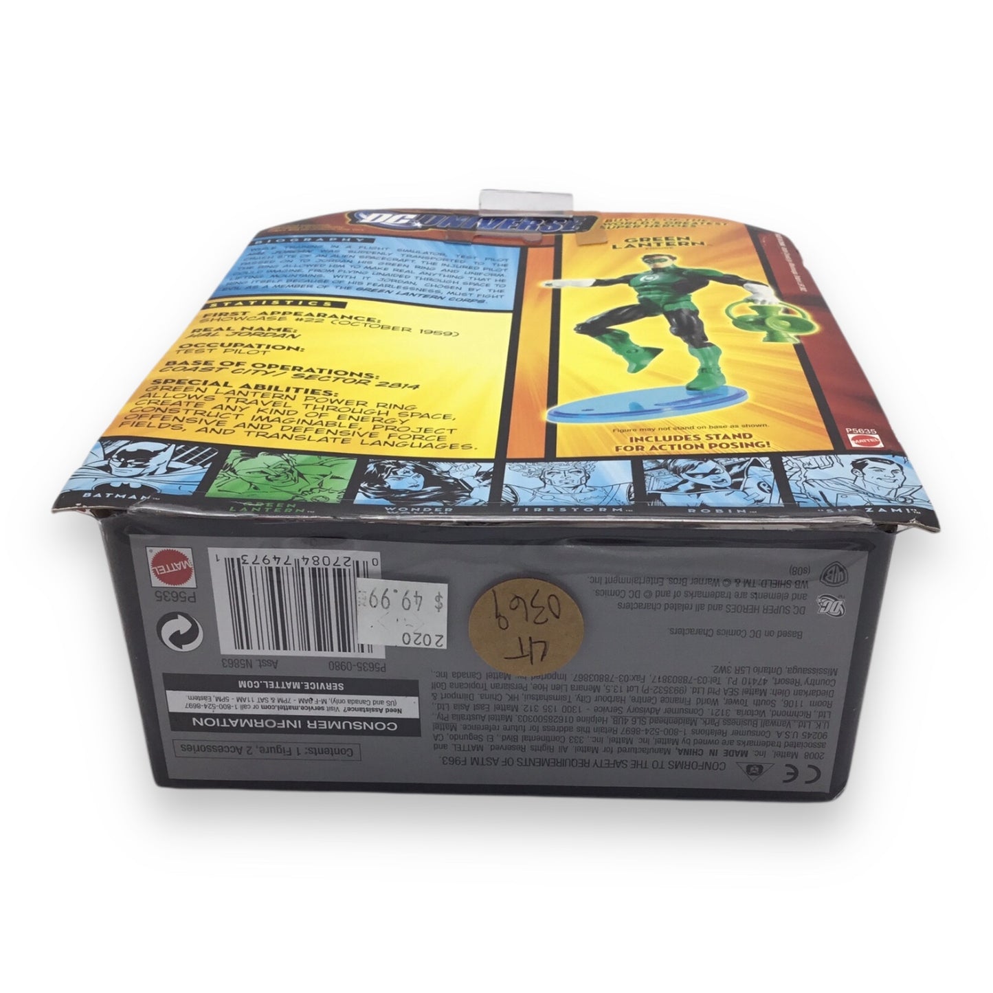 DC Universe World's Greatest Super Heroes: Green Lantern Action Figure 2008