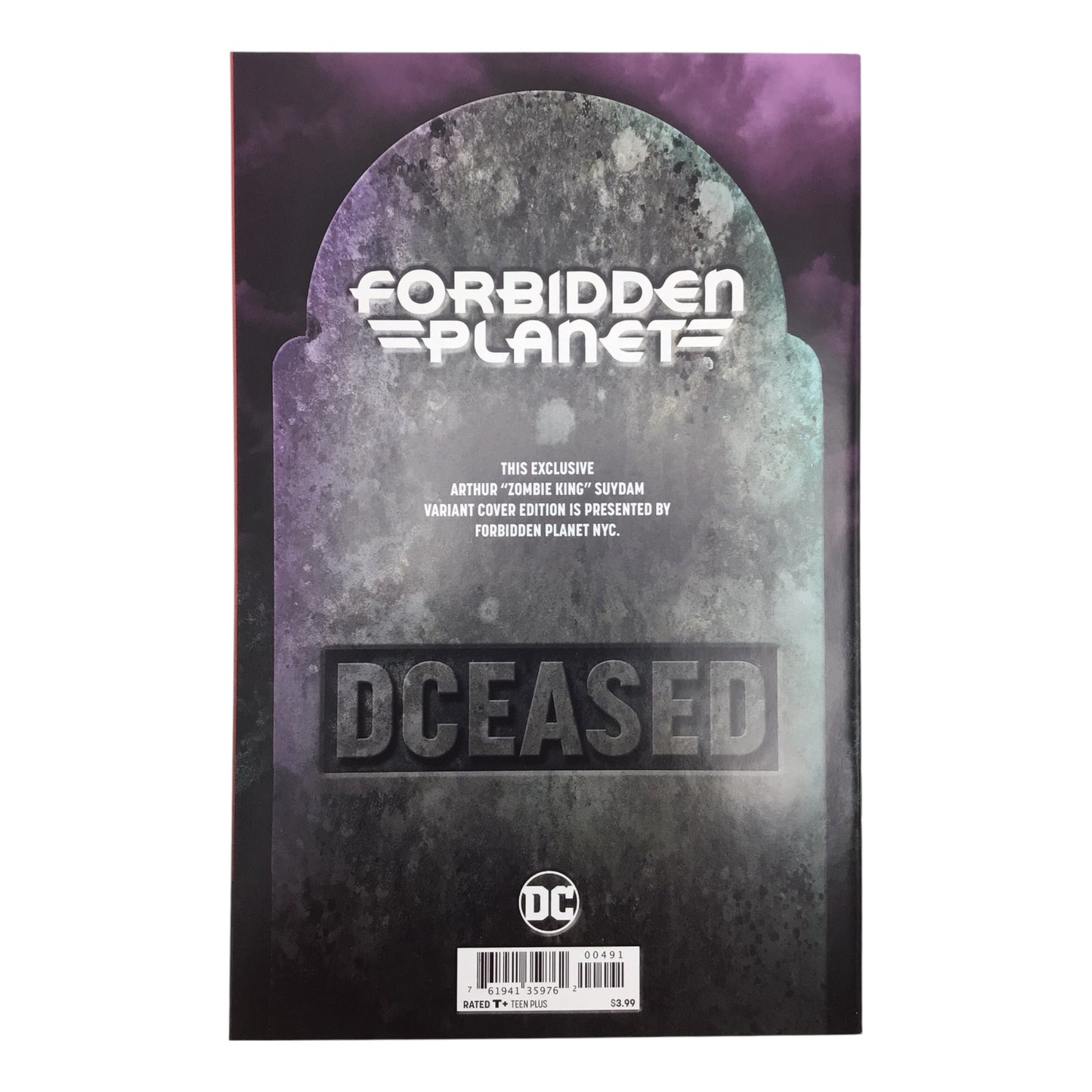 DCeased #4 (of 6) Signed by Arthur Suydam – DC Comics