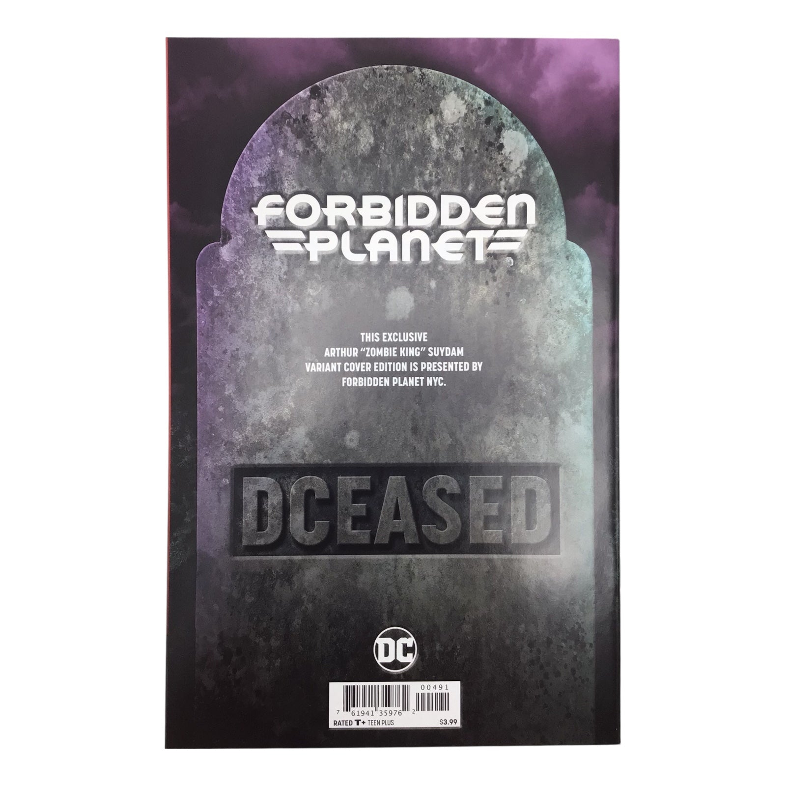 DCeased #4 (of 6) Signed by Arthur Suydam – DC Comics