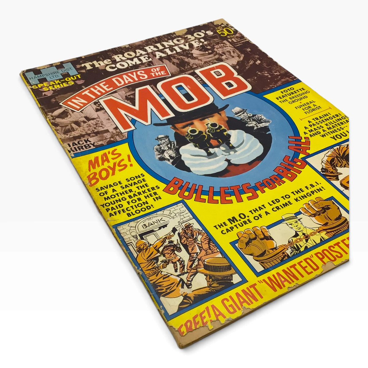 In the Days of the Mob #1 1971 - Vintage Comic Book