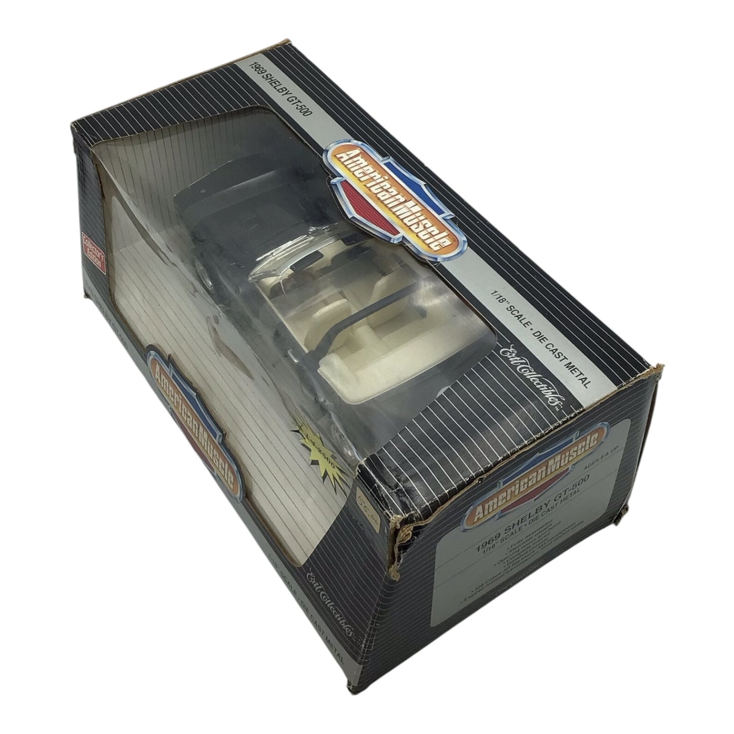American Muscle 1969 Shelby GT-500 1/18th Scale Die Cast Metal Model