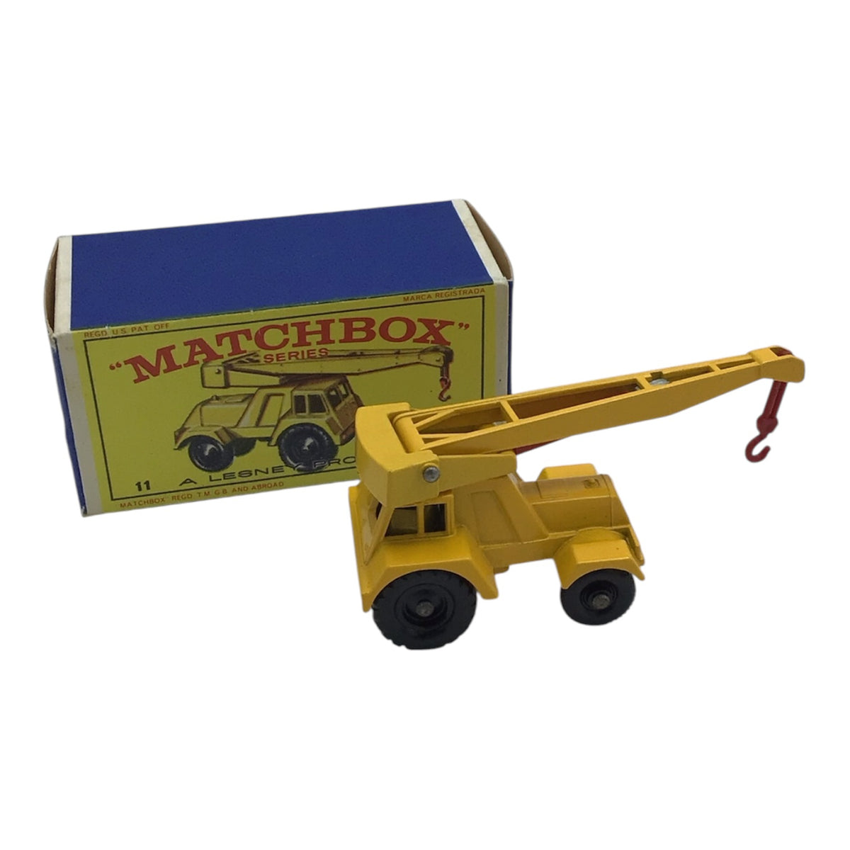 Lesney Matchbox Series #11 Jumbo Crane w/ Original Box