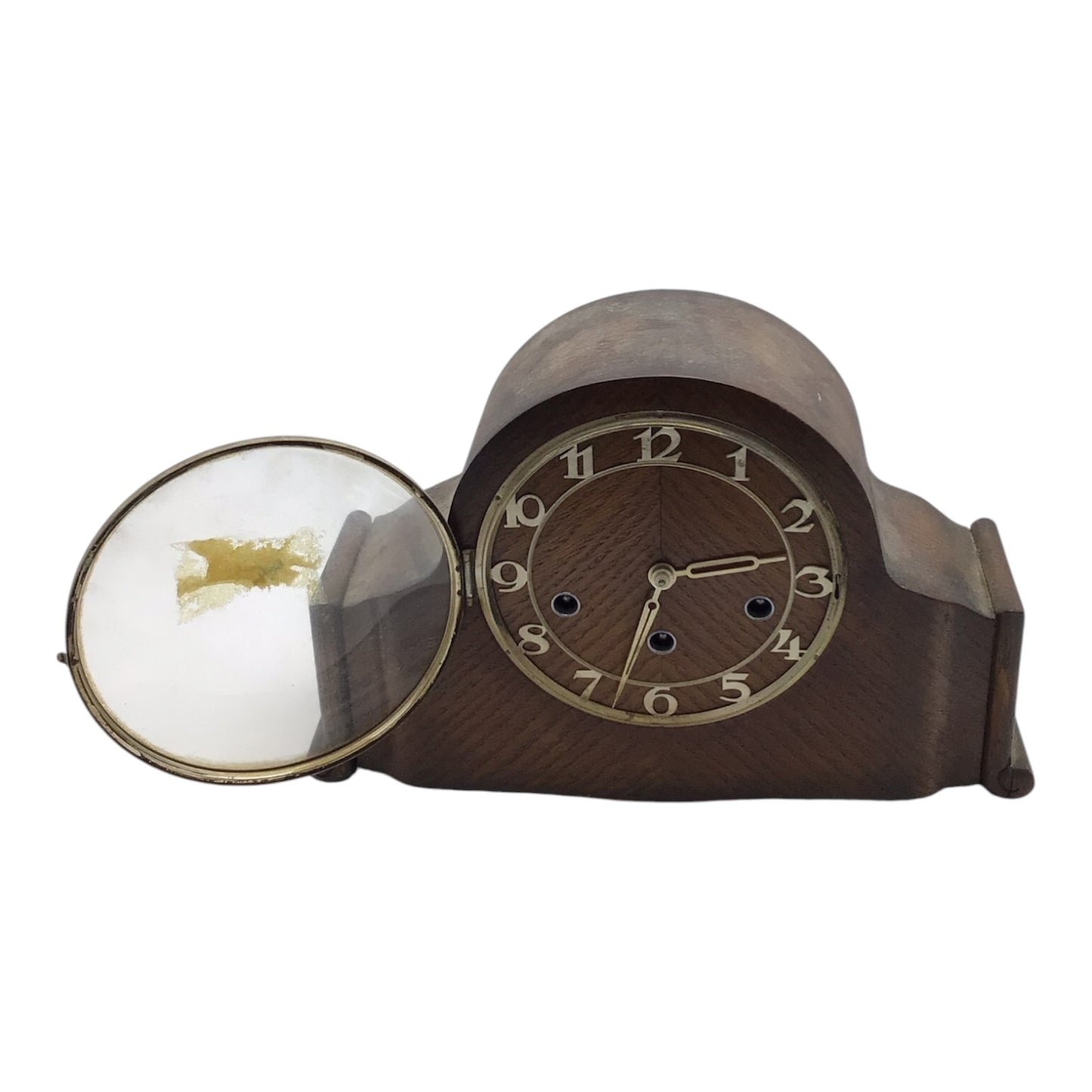 Vintage Wooden Mantle Clock
