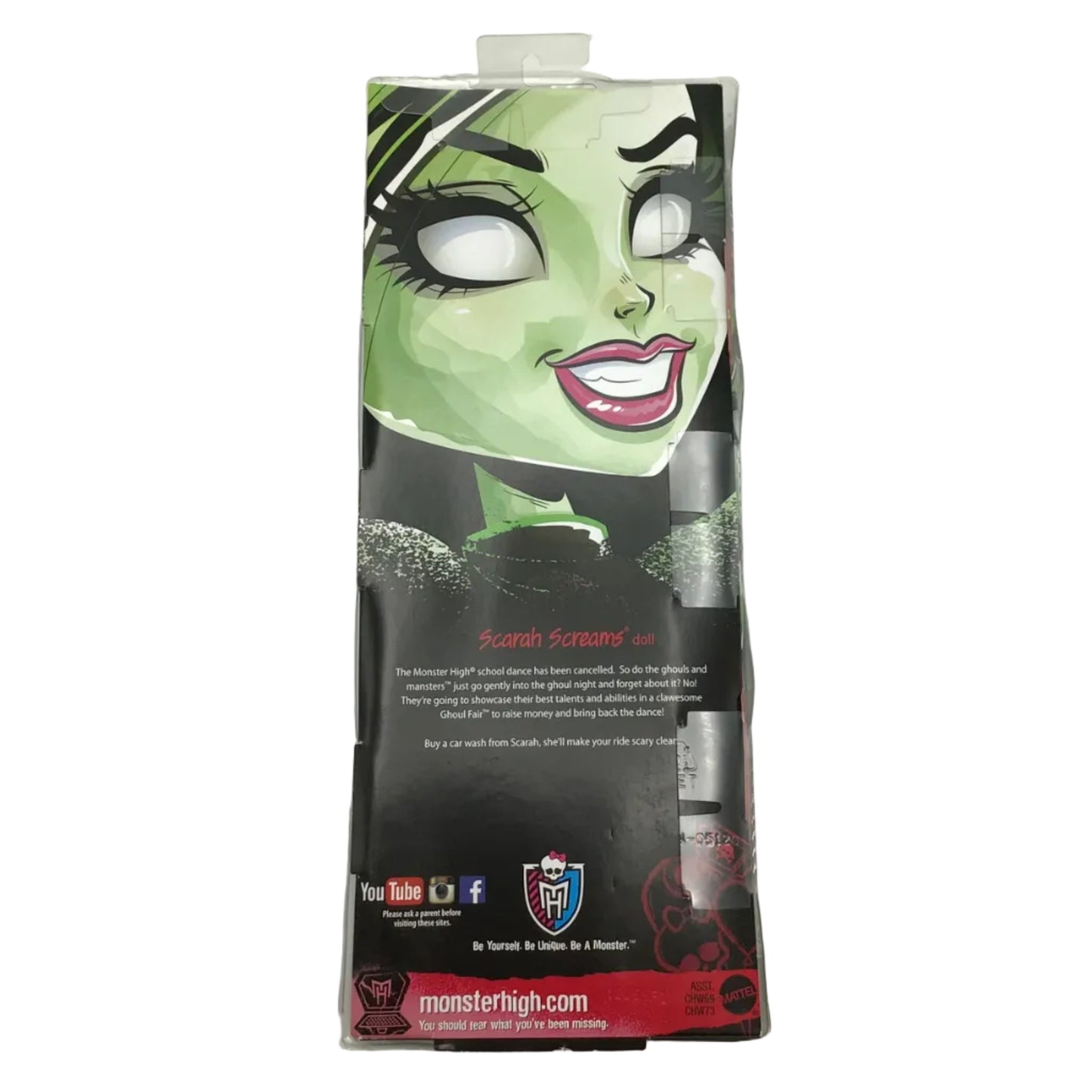 Monster High Ghoul Fair Scarah Screams (2014) - NIB