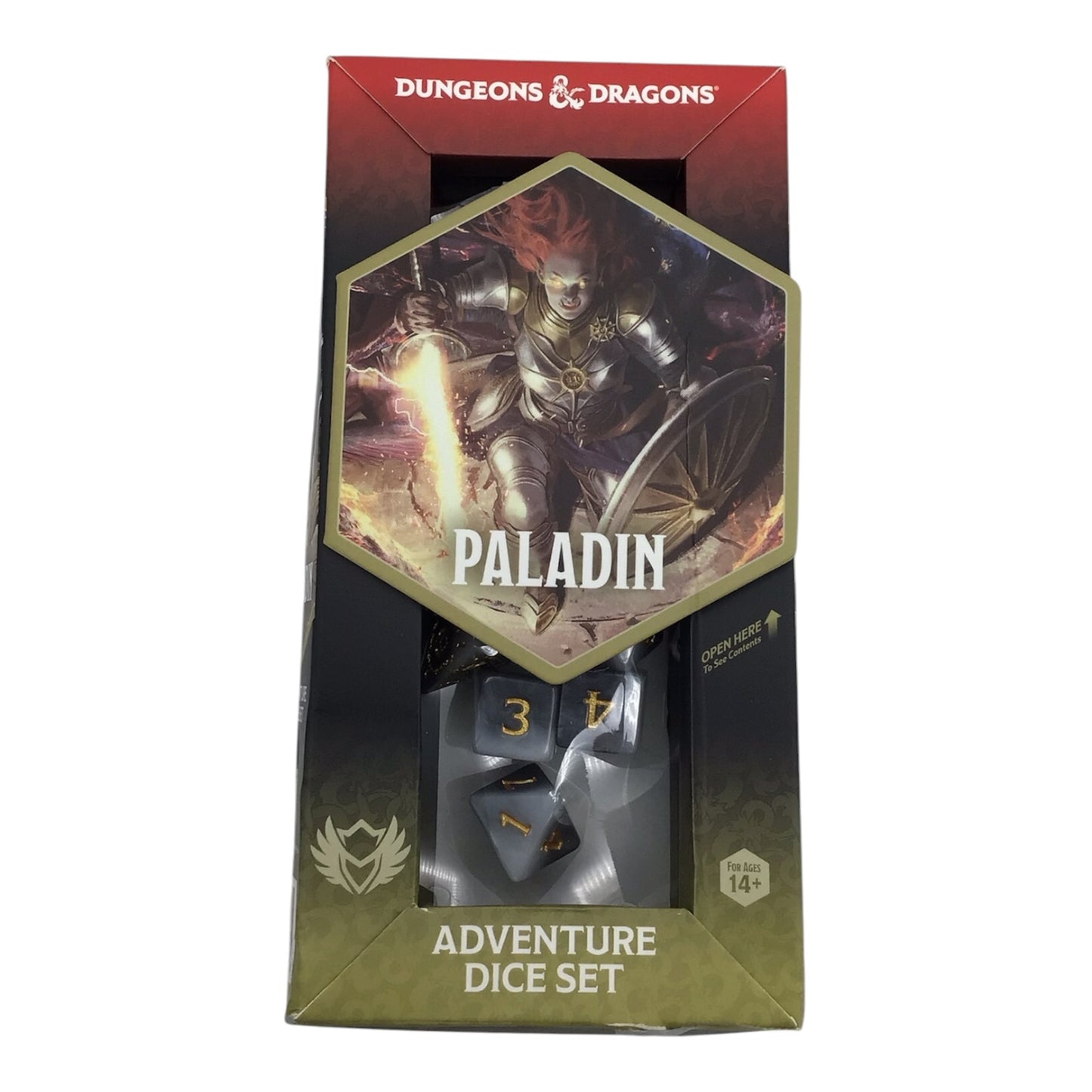 Dungeons & Dragons Paladin Adventure Dice Set - 14 Dice Included